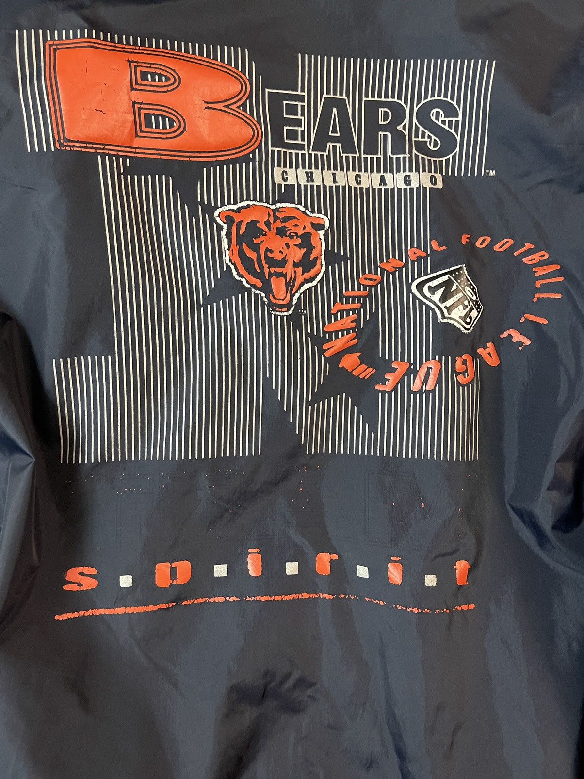 NFL × Vintage Vintage NFL Bears 1991 coach jacket Size US XL / EU 56 / 4 - 8 Thumbnail