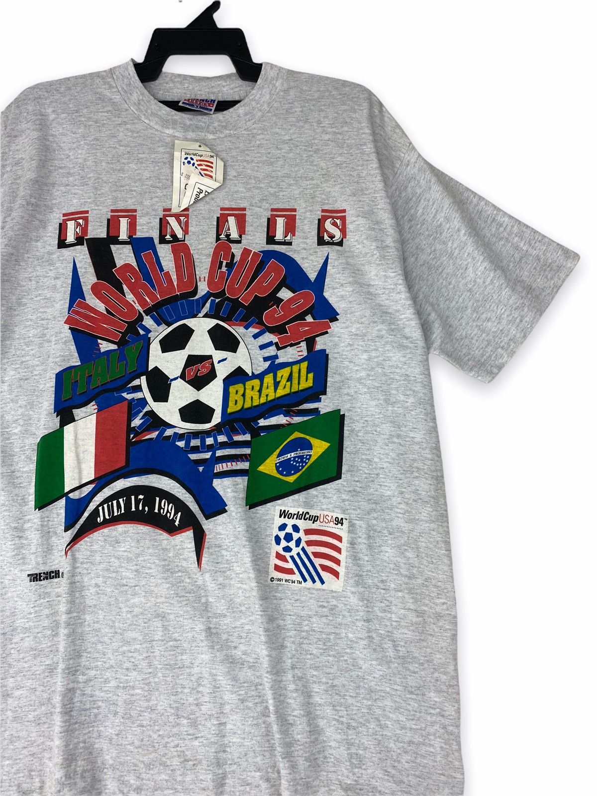 Vintage Vintage rare Fifa World Cup 1994 Italy Brasil final Size US XL / EU 56 / 4 - 2 Thumbnail