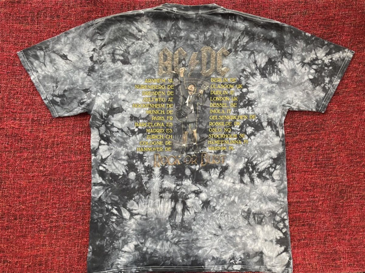 AC/DC × Band Tees Ac/dc Y2K word tour t-shirt Size US XL / EU 56 / 4 - 4 Thumbnail