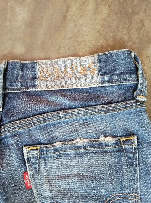 Levi's Vintage Levi's Jeans Faded Blue Washed Denim 27x29 Size US 27 - 3 Thumbnail