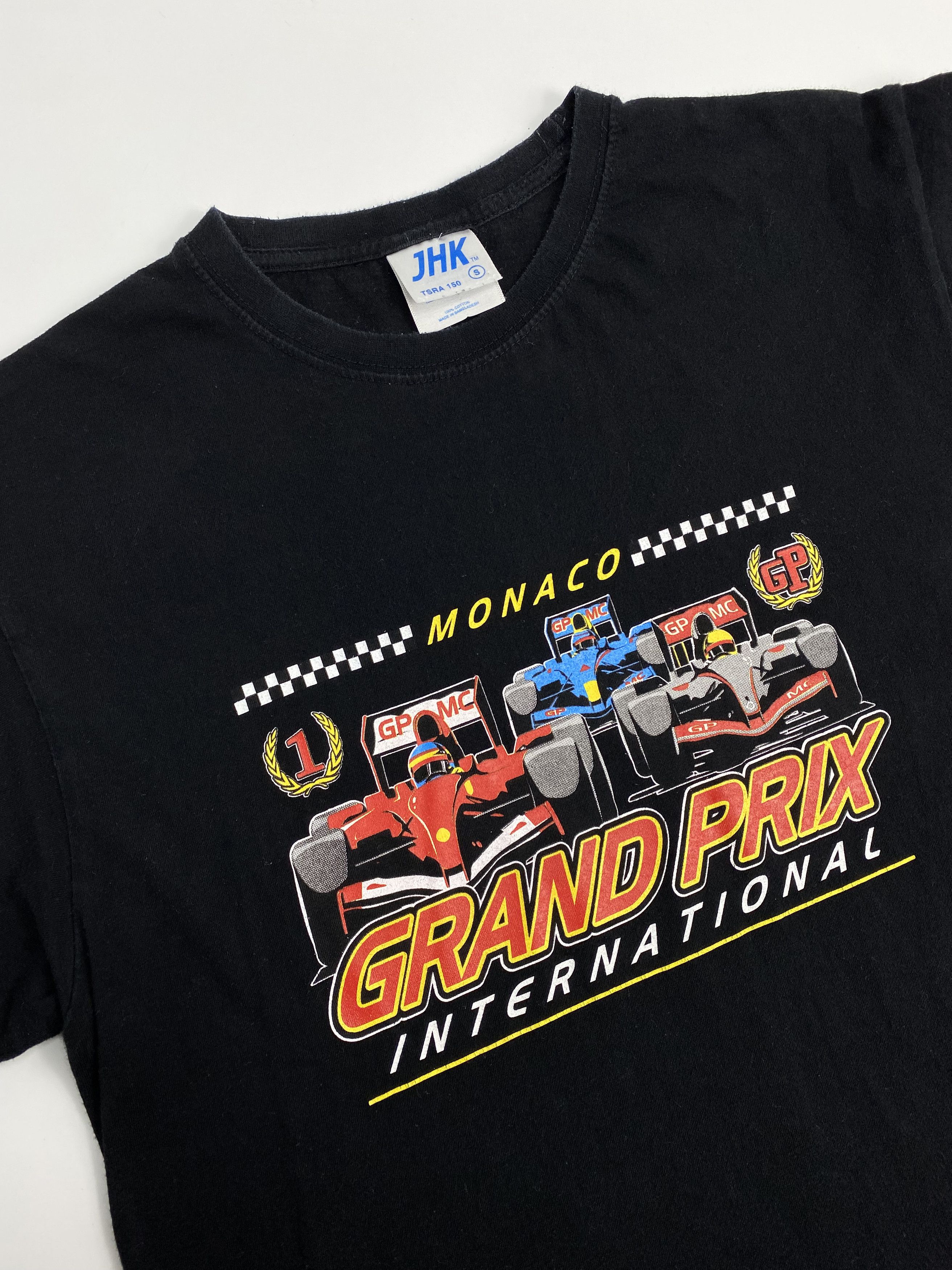 Formula 1 × Vintage Monaco F1 Grand Prix 90s Vintage Graphic T-Shirt Tee Size US S / EU 44-46 / 1 - 2 Thumbnail