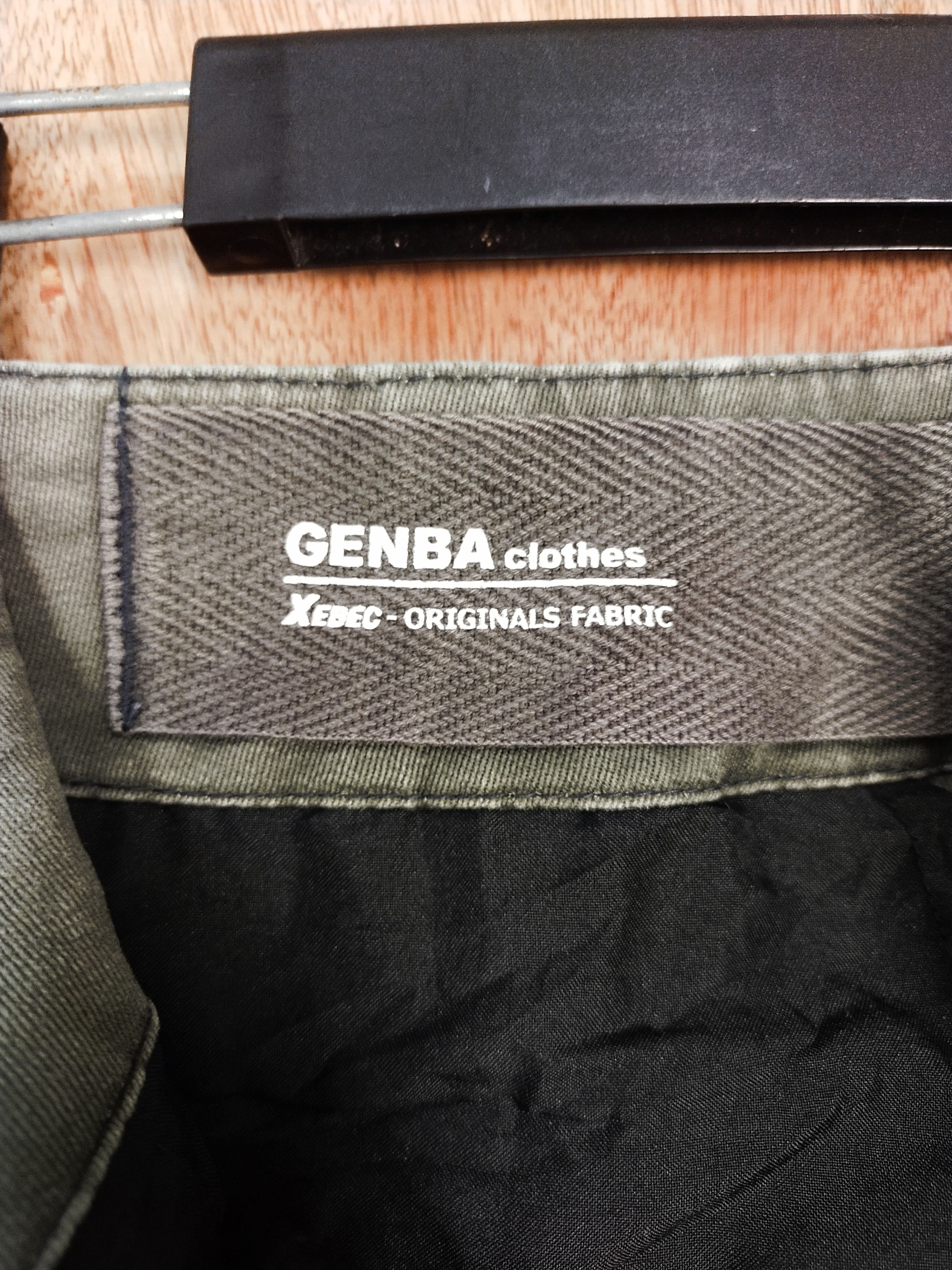 Japanese Brand Genba Clotches thrased distressed faded cargo pants #S132 Size US 31 - 9 Thumbnail