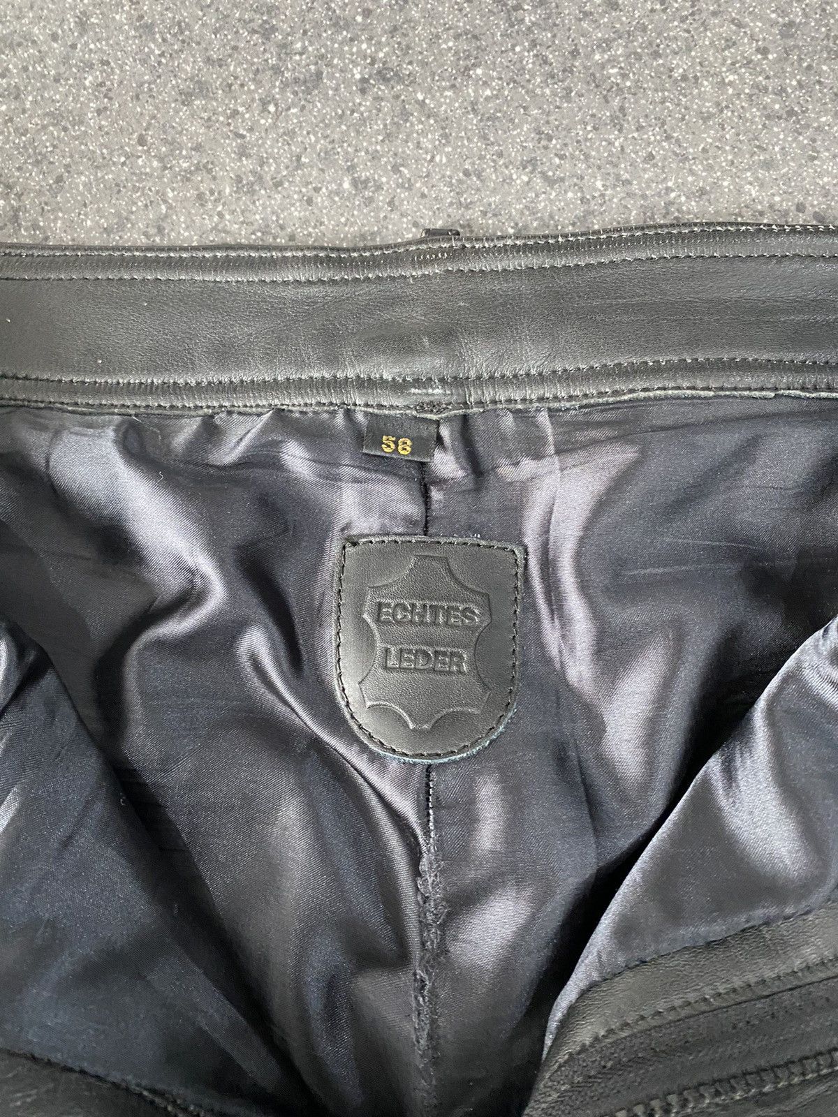 Japanese Brand Vintage Leather Over Size Pants Size US 36 / EU 52 - 8 Thumbnail