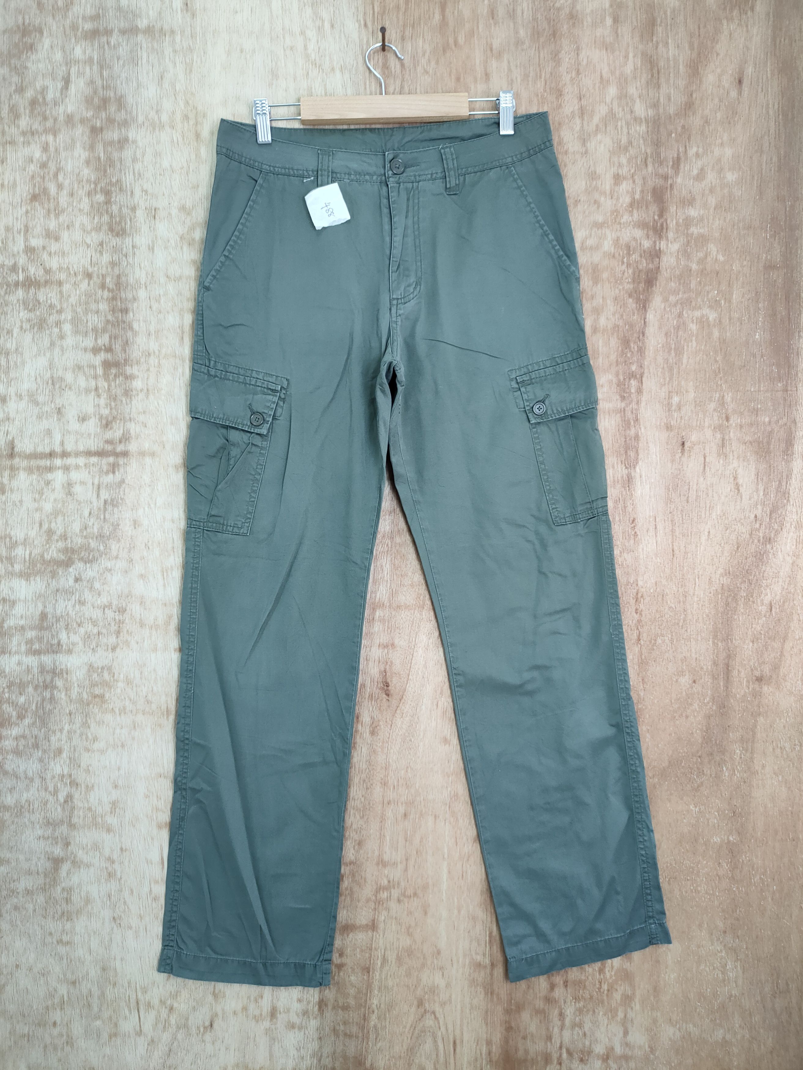 Japanese Brand DL japan green multipocket tactical cargo pants #488 Size US 30 / EU 46 - 1 Thumbnail