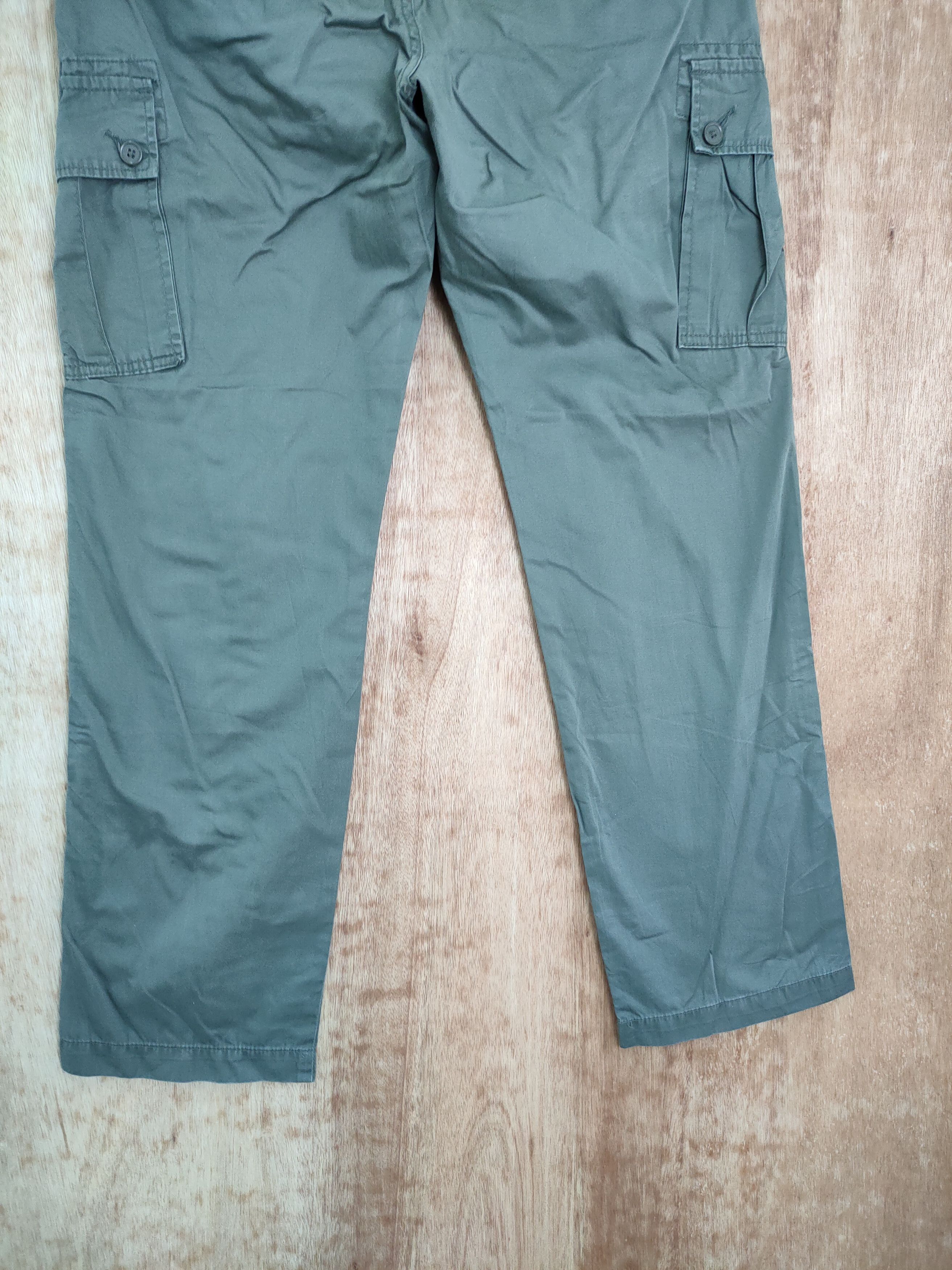 Japanese Brand DL japan green multipocket tactical cargo pants #488 Size US 30 / EU 46 - 6 Thumbnail