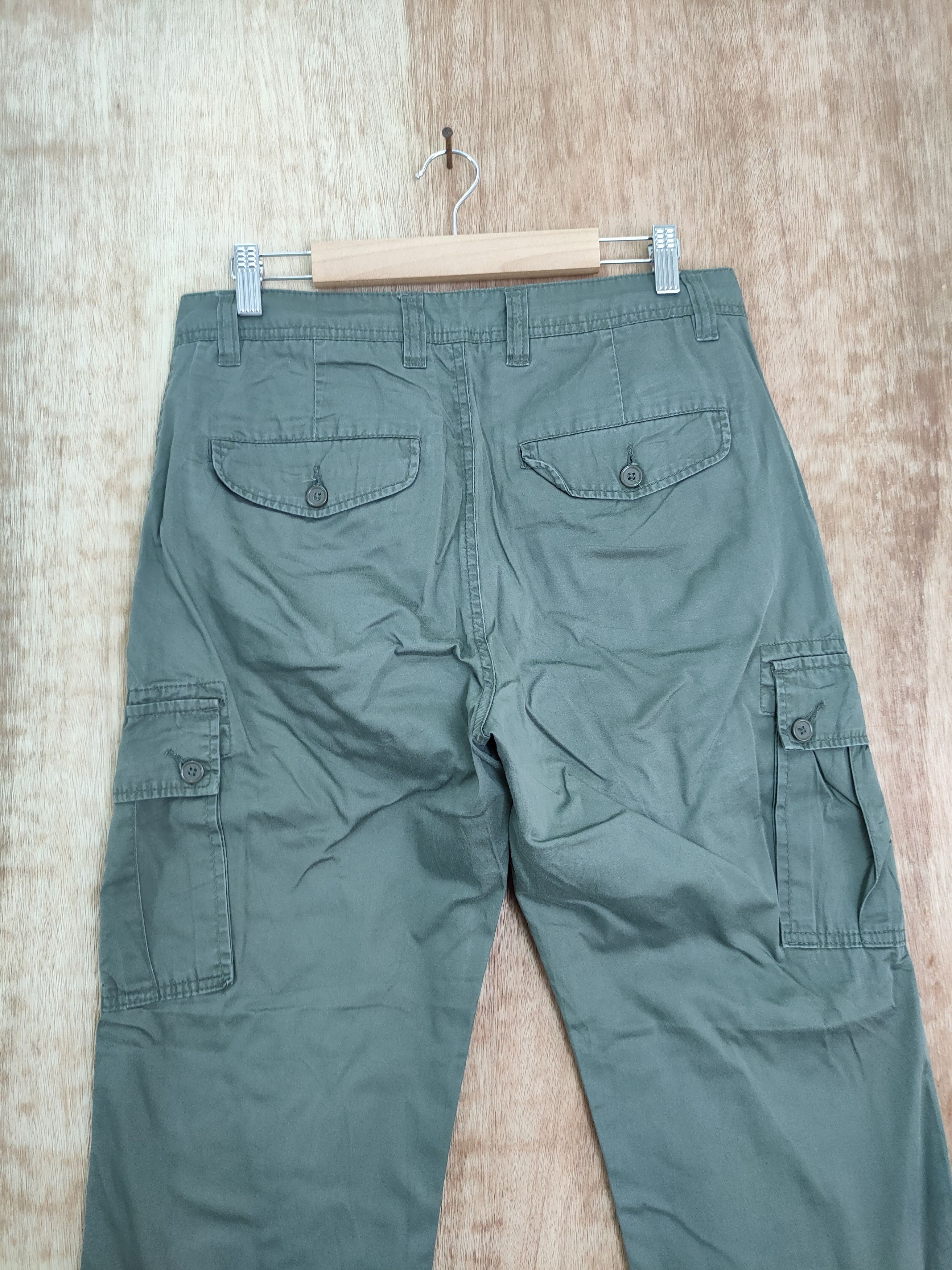 Japanese Brand DL japan green multipocket tactical cargo pants #488 Size US 30 / EU 46 - 7 Thumbnail