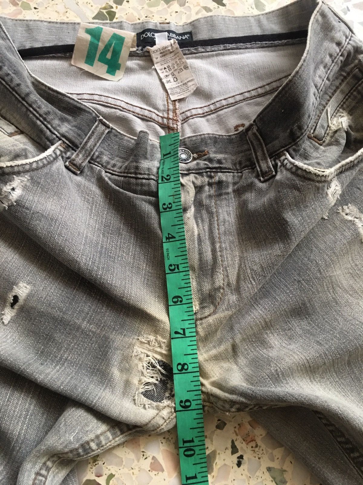 Dolce & Gabbana Dolce & Gabbana Denim Pants Size US 35 - 23 Thumbnail