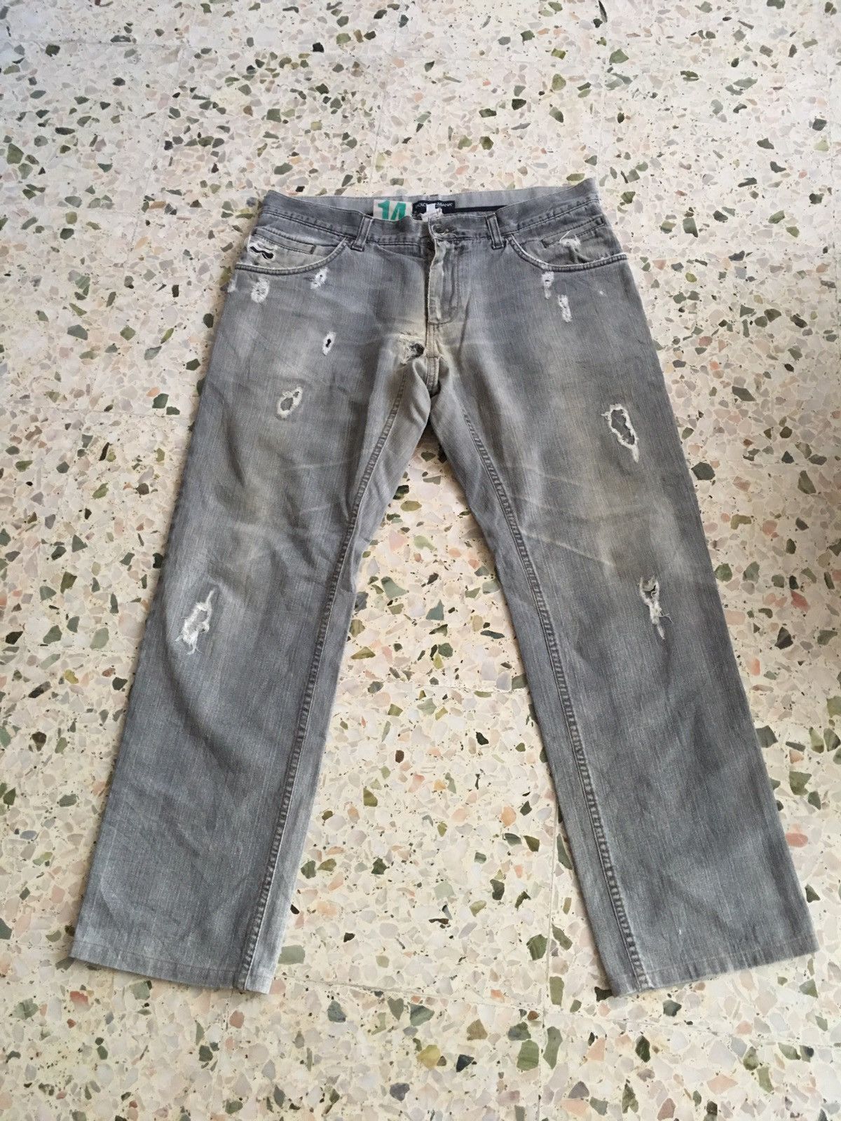 Dolce & Gabbana Dolce & Gabbana Denim Pants Size US 35 - 1 Thumbnail