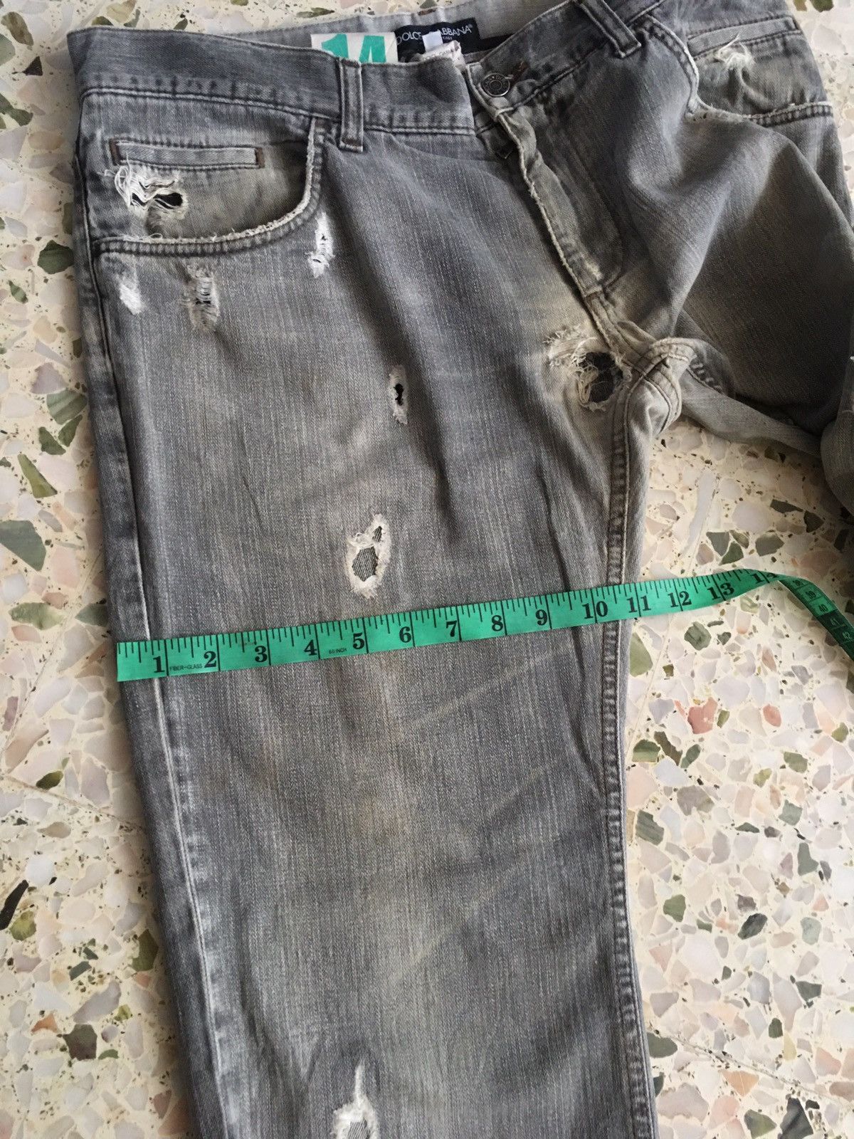 Dolce & Gabbana Dolce & Gabbana Denim Pants Size US 35 - 18 Thumbnail