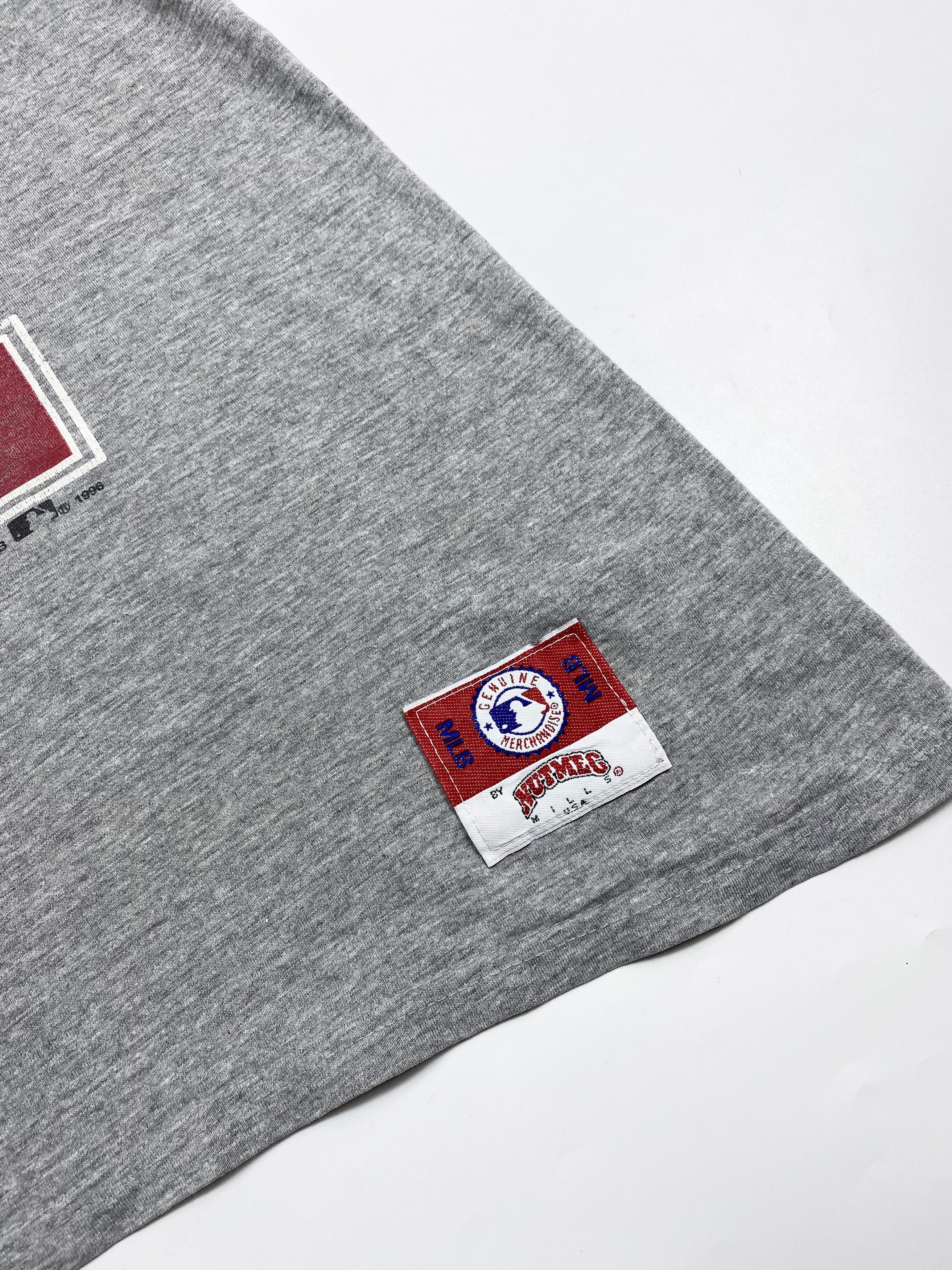 MLB × Nutmeg × Vintage New York Yankees 1996 Vintage Nutmeg Mills T-Shirt Size US XL / EU 56 / 4 - 2 Thumbnail