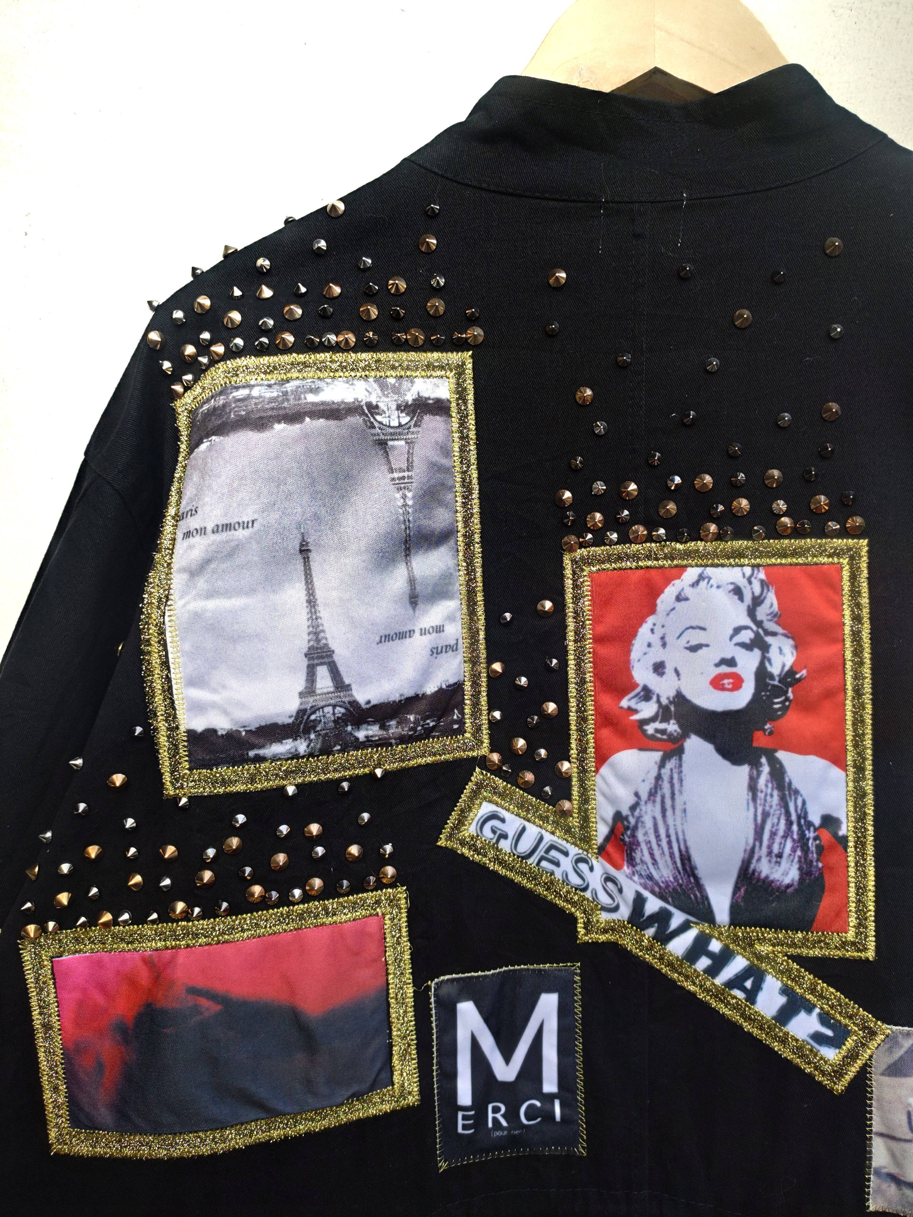 Beauty Beast Steals🔥 Archival Clothing jacket Marilyn Monroe patchwork Size US L / EU 52-54 / 3 - 2 Thumbnail
