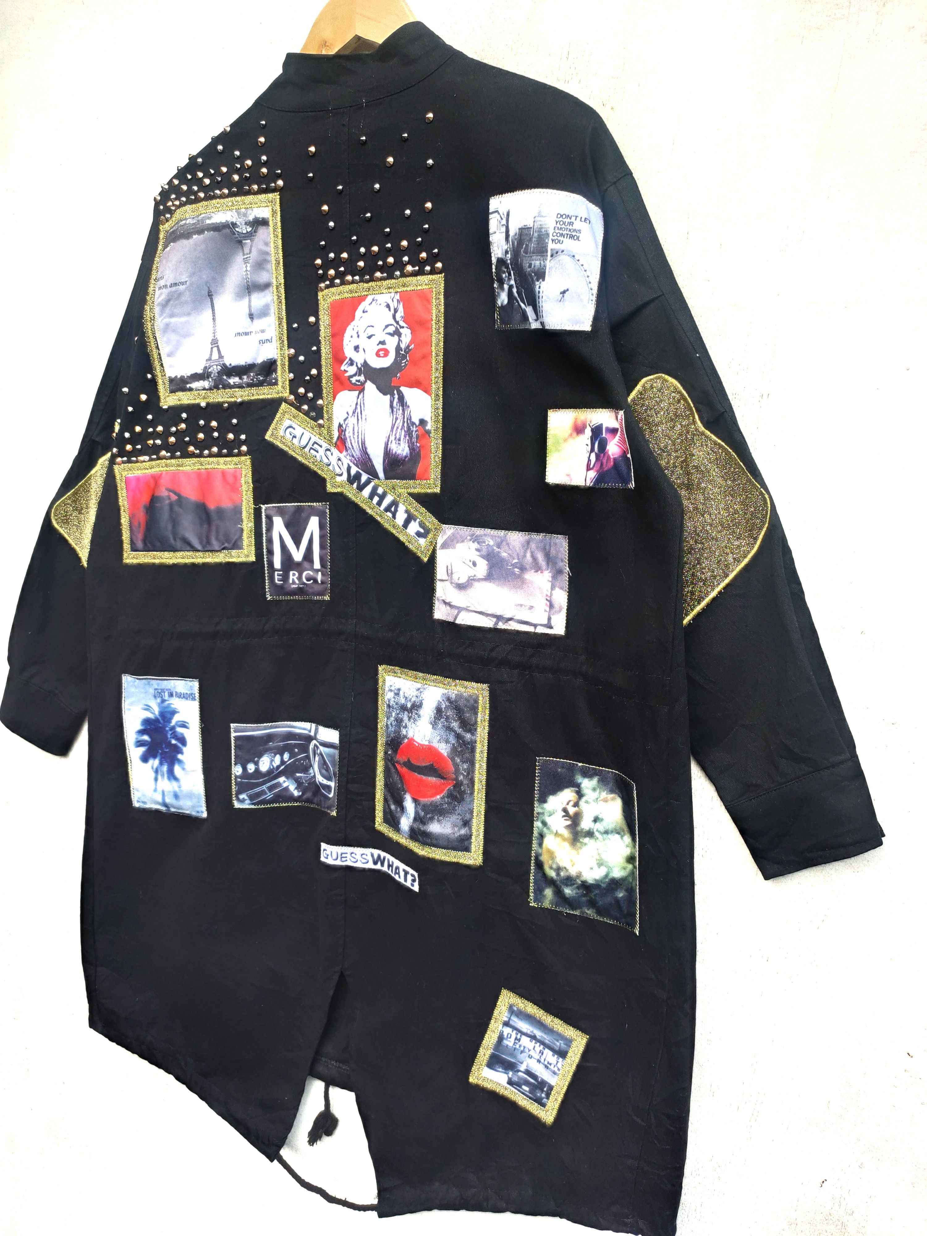 Beauty Beast Steals🔥 Archival Clothing jacket Marilyn Monroe patchwork Size US L / EU 52-54 / 3 - 6 Thumbnail