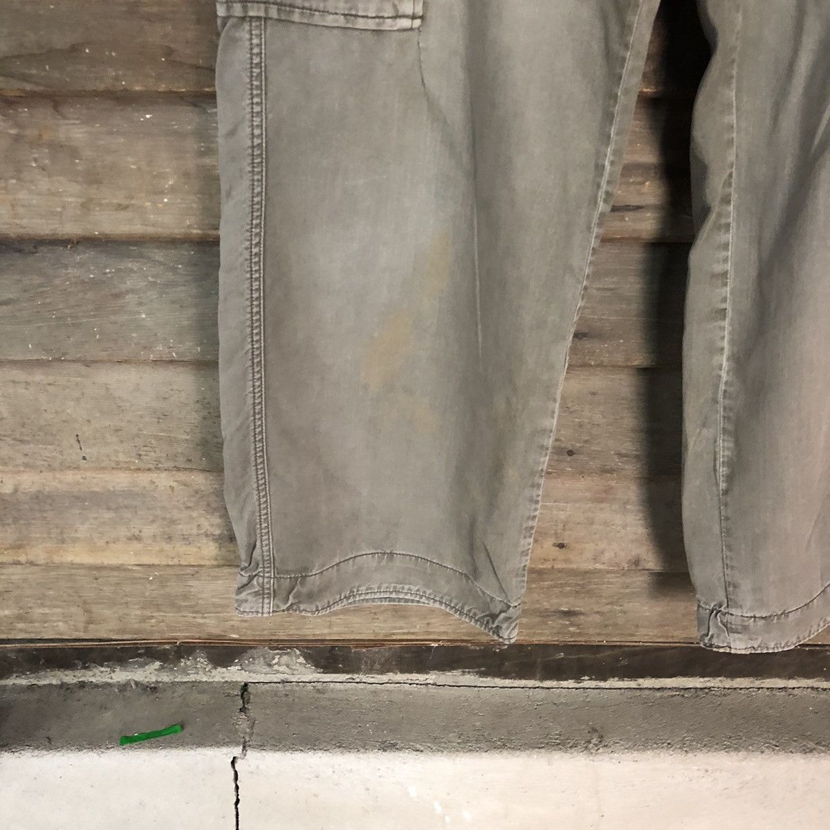 Japanese Brand DL Sunny Clouds faded utility vintage Cargo Pants #4040 Size US 32 / EU 48 - 8 Thumbnail