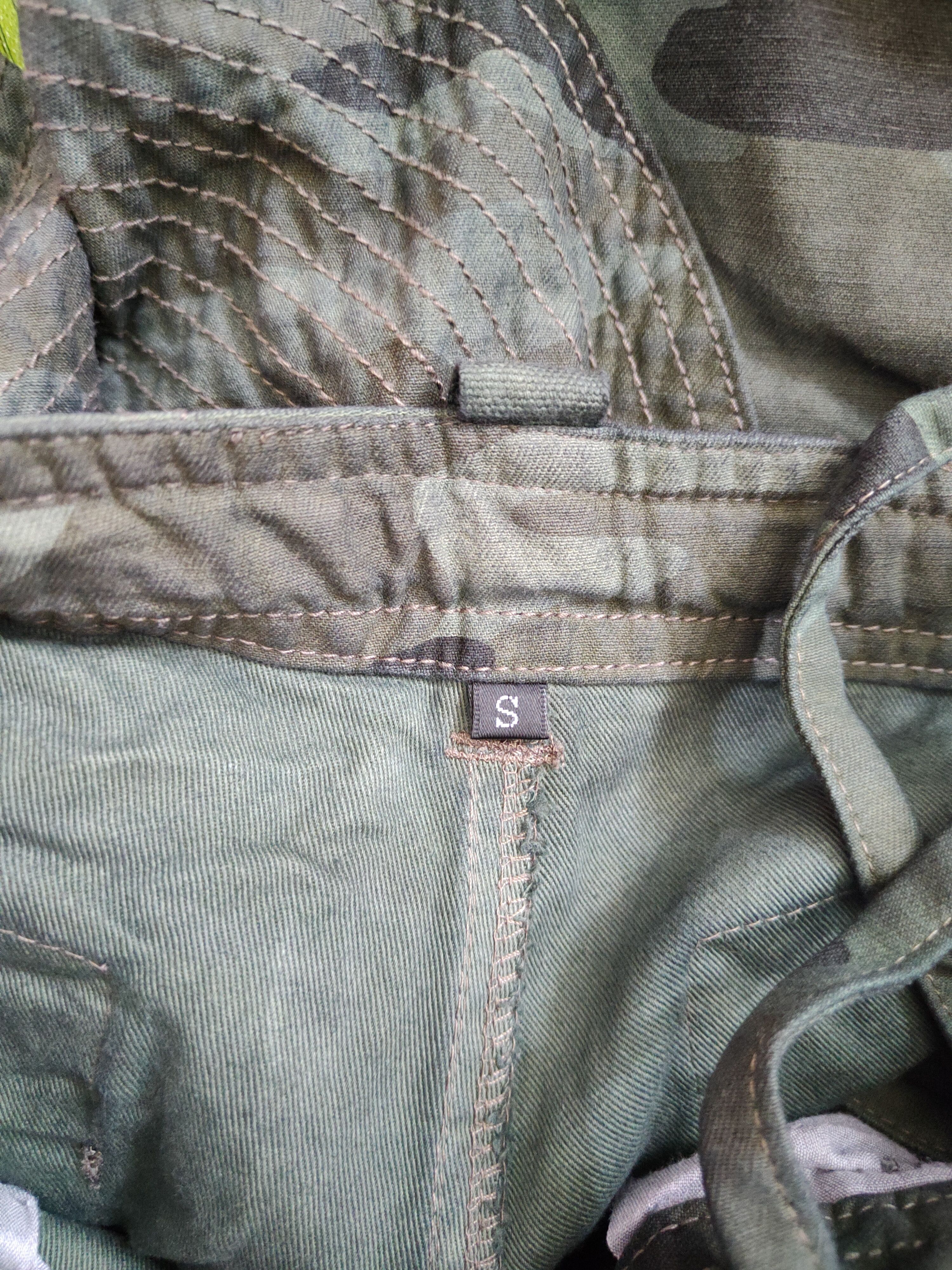 Japanese Brand DL Japan camo Green Military Multi Pocket Cargo Pants #5157 Size 28" / US 6 / IT 42 - 12 Thumbnail