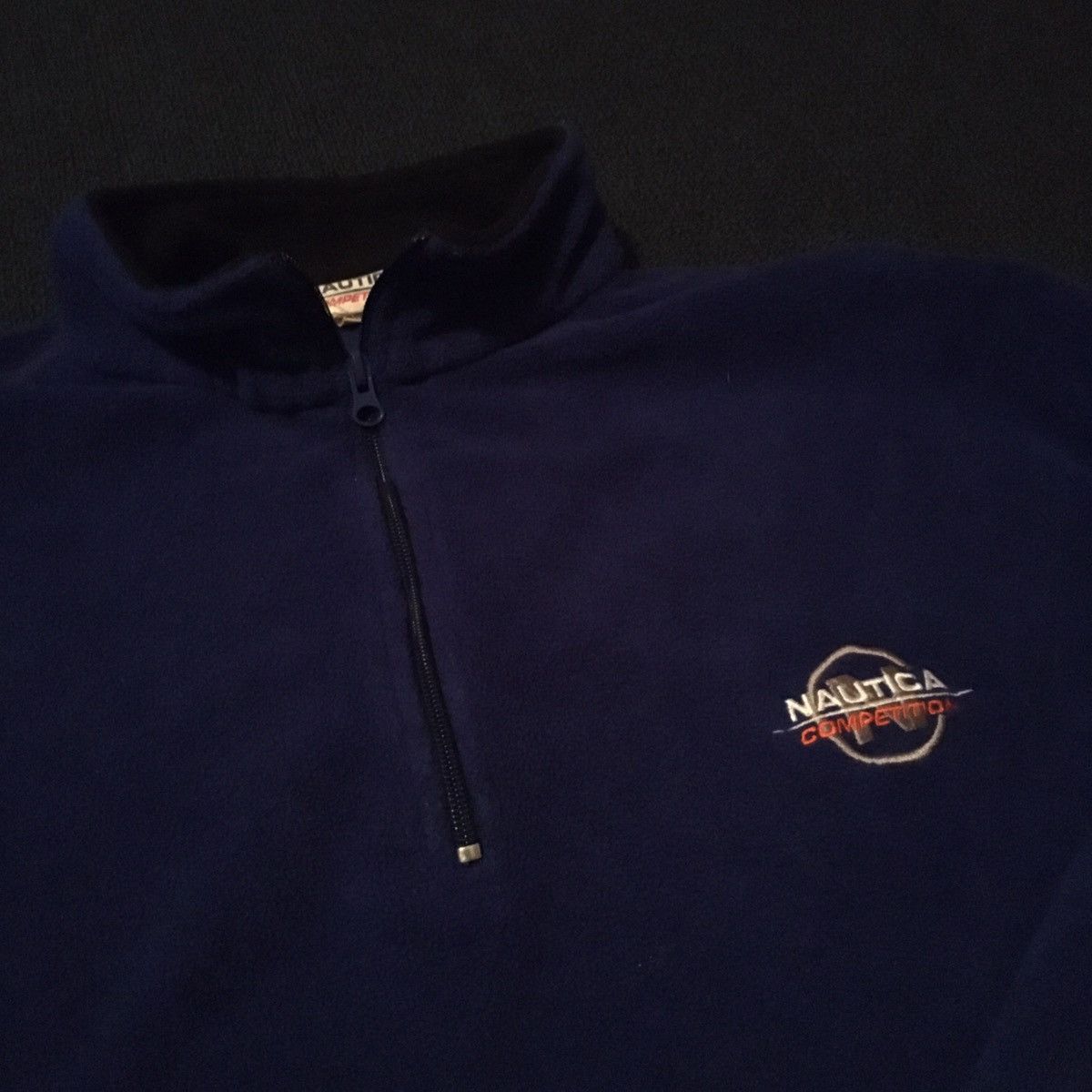 Nautica Vintage Nautica Competition Nautech 1/4 Zip Fleece Jacket Size US XXL / EU 58 / 5 - 2 Thumbnail
