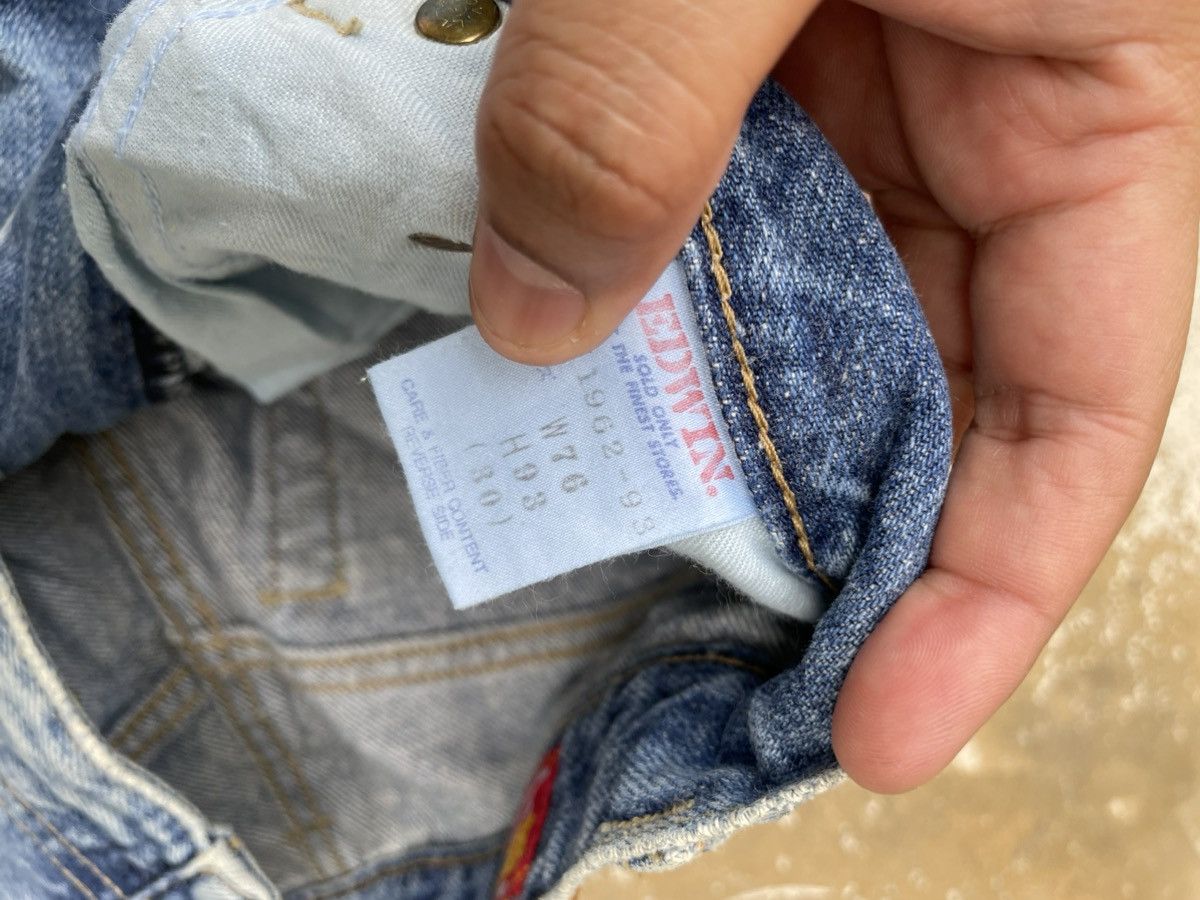 Edwin × Vintage Vintage Edwin Us Classic Denim Jeans Size US 29 - 4 Thumbnail