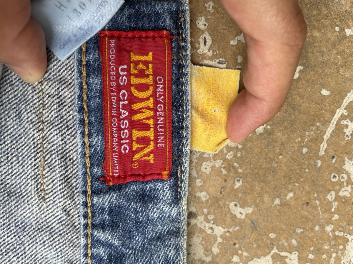 Edwin × Vintage Vintage Edwin Us Classic Denim Jeans Size US 29 - 3 Thumbnail