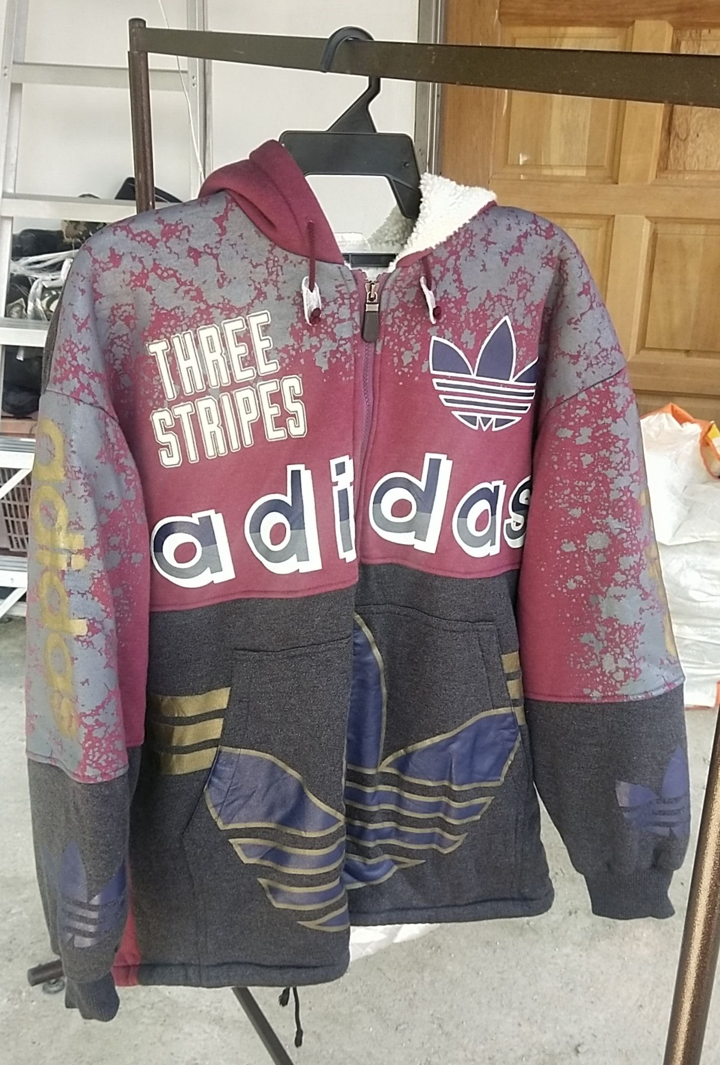 Adidas Final Drop Rare Vintage Adidas Three Stripes Jacket L Size US L / EU 52-54 / 3 - 15 Thumbnail