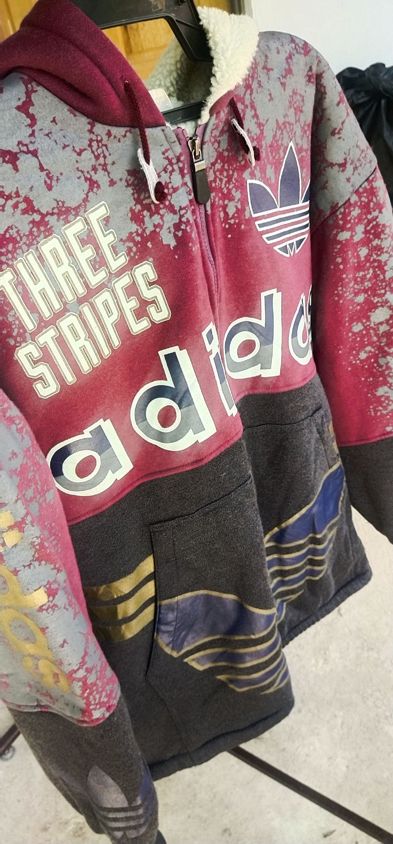 Adidas Final Drop Rare Vintage Adidas Three Stripes Jacket L Size US L / EU 52-54 / 3 - 14 Thumbnail
