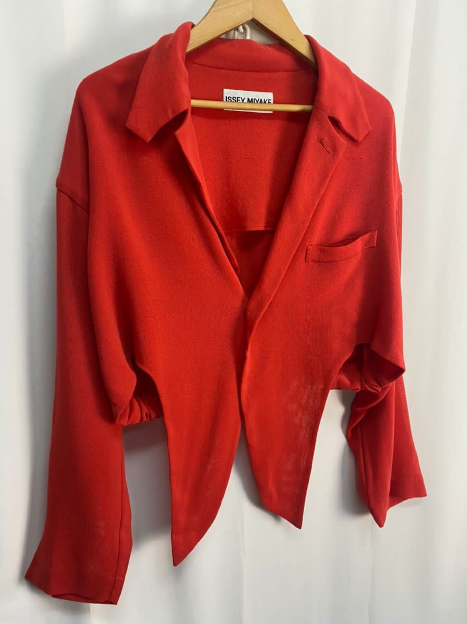 Issey Miyake × Japanese Brand × Vintage 🔥best price 🔥Vintage Issey miyake croptop cardigan Size L / US 10 / IT 46 - 4 Thumbnail