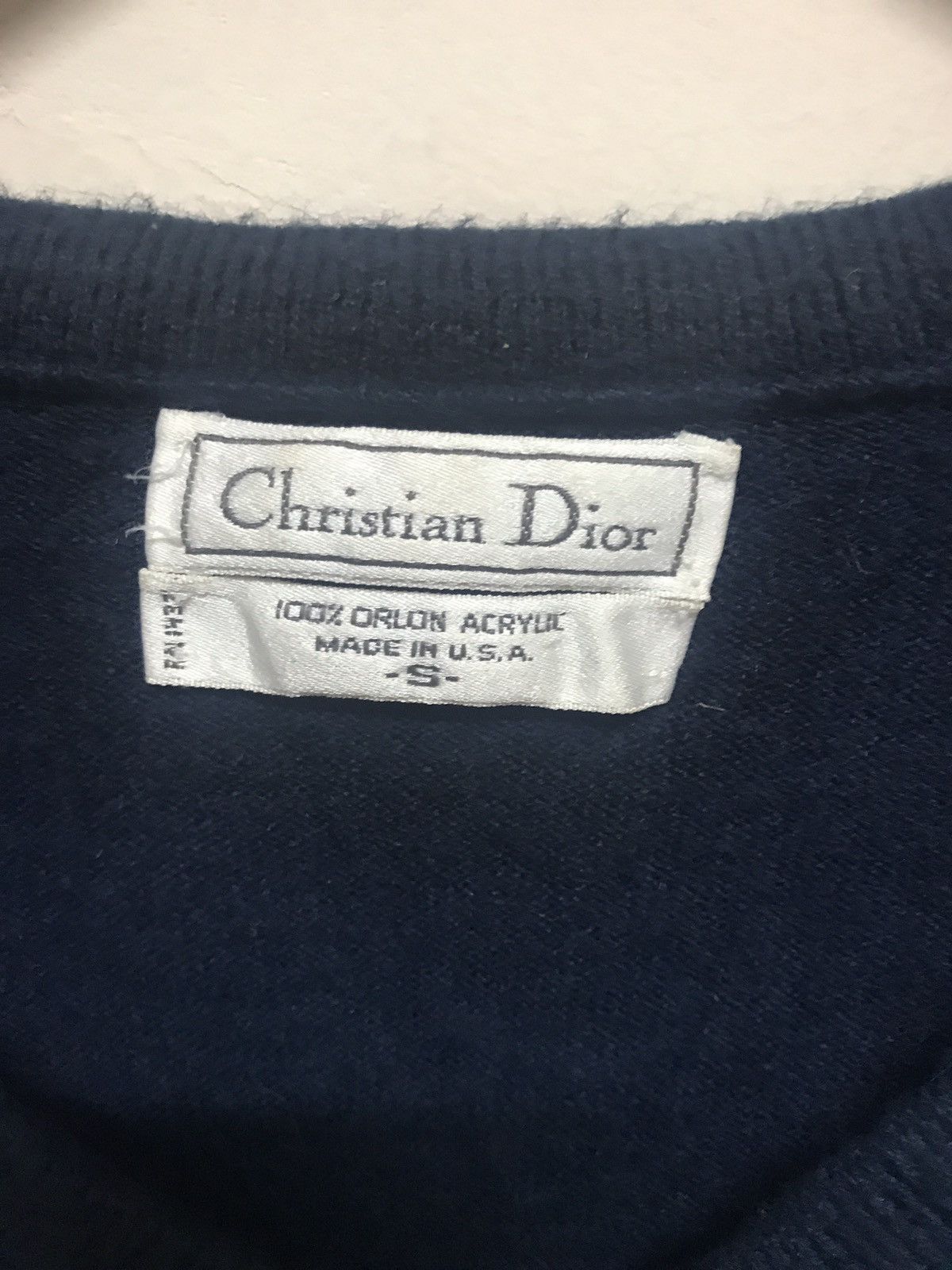 Christian Dior Monsieur SWEATERS CHRISTIAN DIOR MADE IN USA Size US S / EU 44-46 / 1 - 4 Thumbnail
