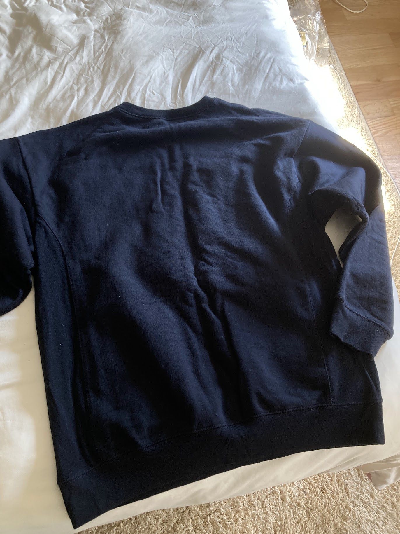 Patta Patta Basic Crewneck Sweater Large L Navy Blue Size US L / EU 52-54 / 3 - 4 Thumbnail