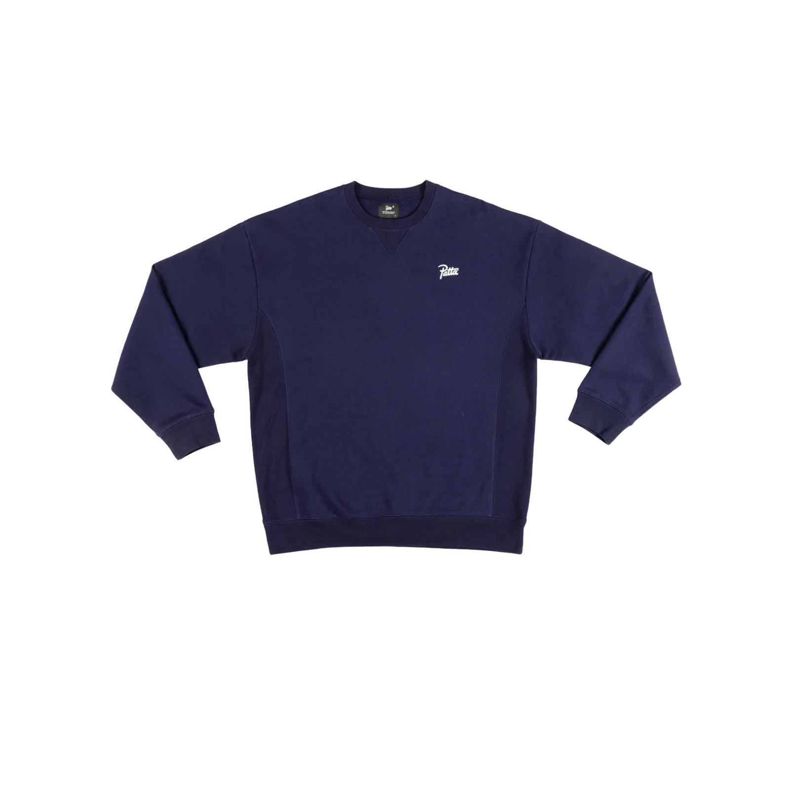 Patta Patta Basic Crewneck Sweater Large L Navy Blue Size US L / EU 52-54 / 3 - 1 Thumbnail