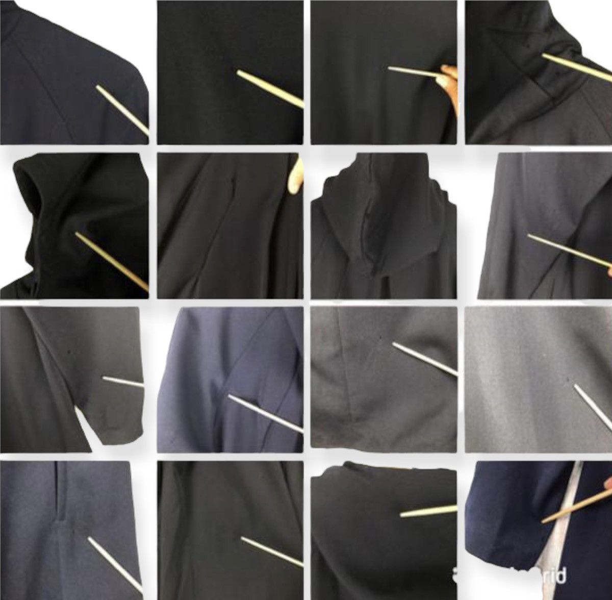 Yohji Yamamoto ❗️GRAIL ICONIC❗️Yohji Yamamoto Re Gabardine Hooded Jacket Size US M / EU 48-50 / 2 - 12 Thumbnail