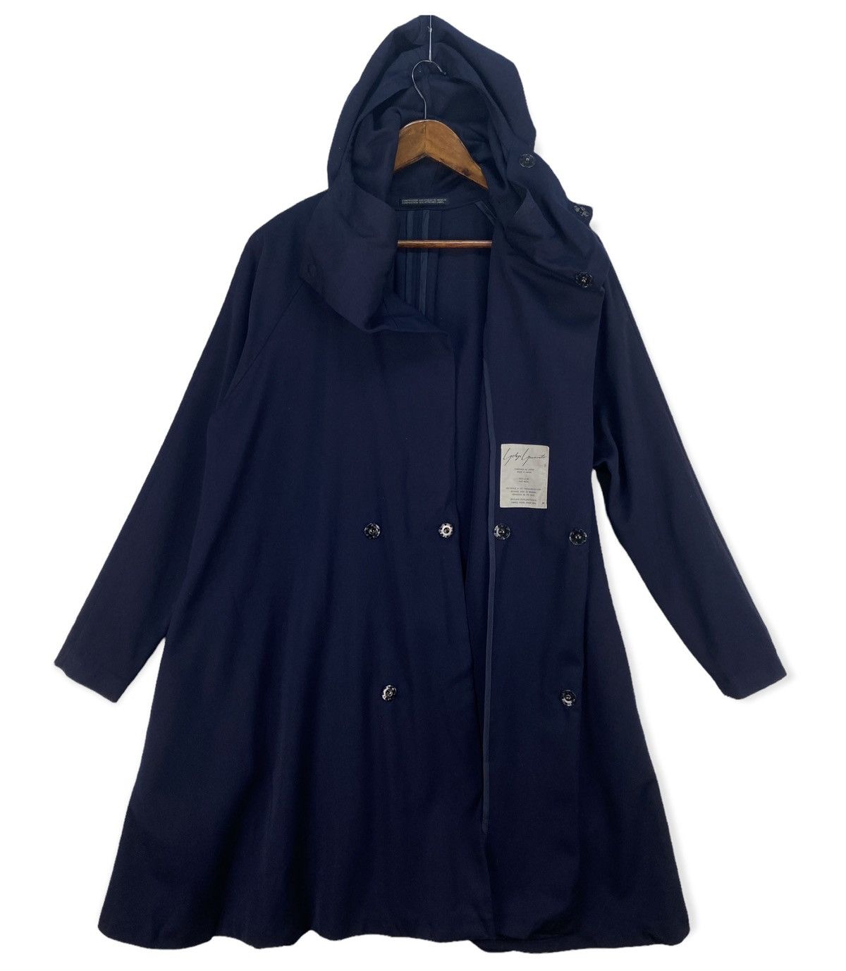 Yohji Yamamoto ❗️GRAIL ICONIC❗️Yohji Yamamoto Re Gabardine Hooded Jacket Size US M / EU 48-50 / 2 - 2 Thumbnail