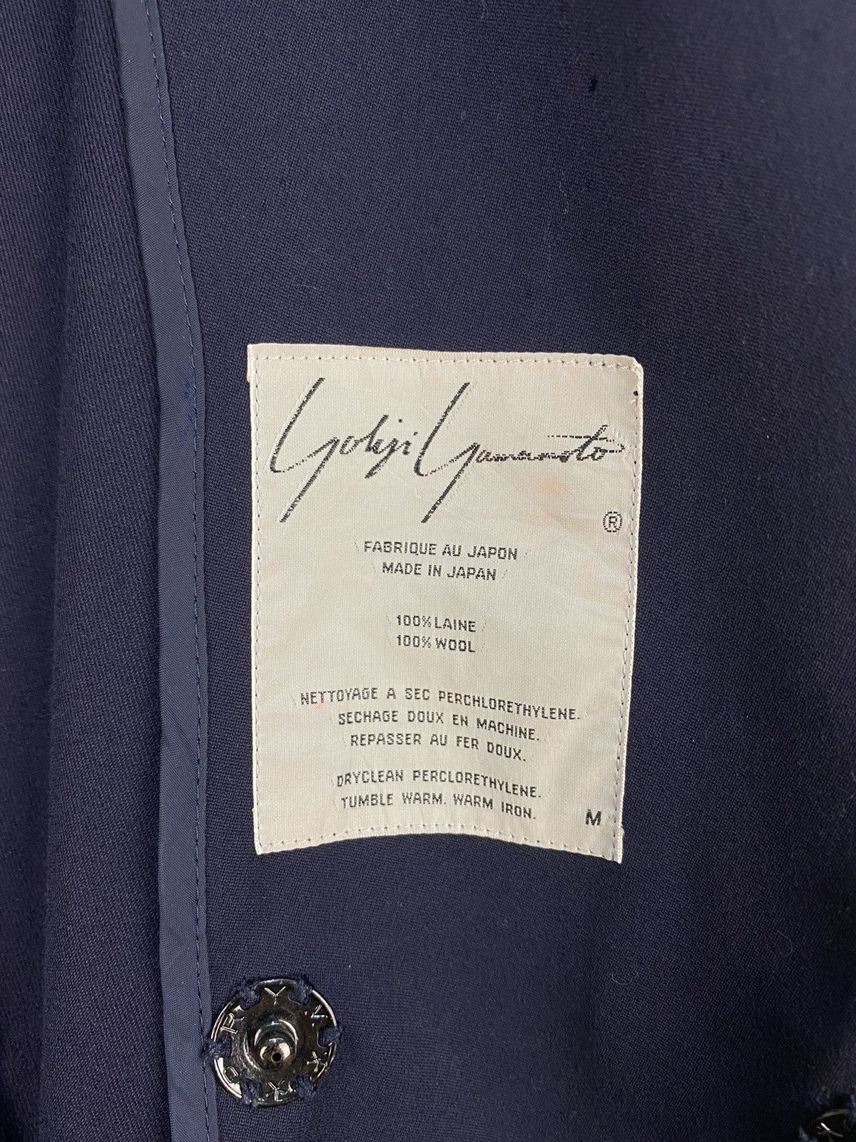 Yohji Yamamoto ❗️GRAIL ICONIC❗️Yohji Yamamoto Re Gabardine Hooded Jacket Size US M / EU 48-50 / 2 - 13 Thumbnail