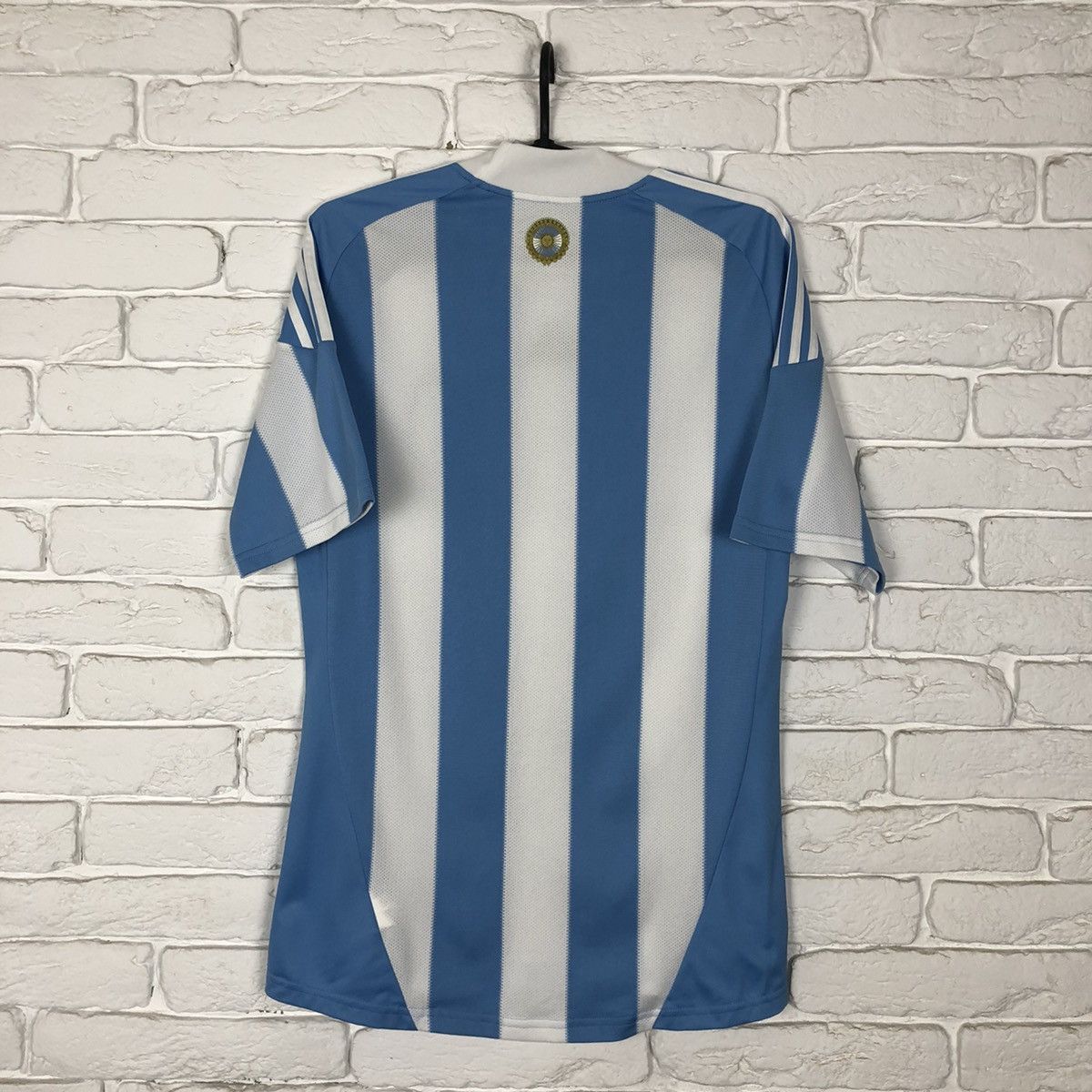 Adidas Argentina national team 2010 2011 home jersey Size US S / EU 44-46 / 1 - 4 Thumbnail
