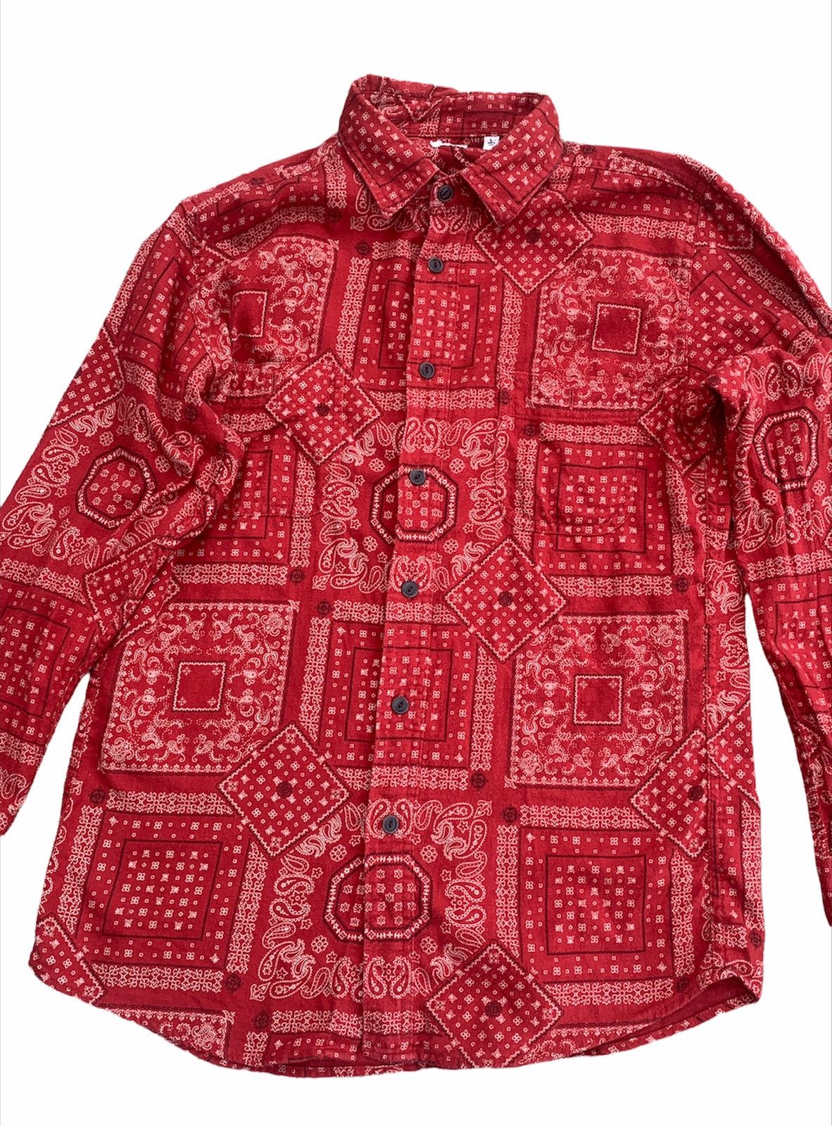 Flannel × Japanese Brand UT Japan bandana red flannel likes Kapital Size US L / EU 52-54 / 3 - 2 Thumbnail