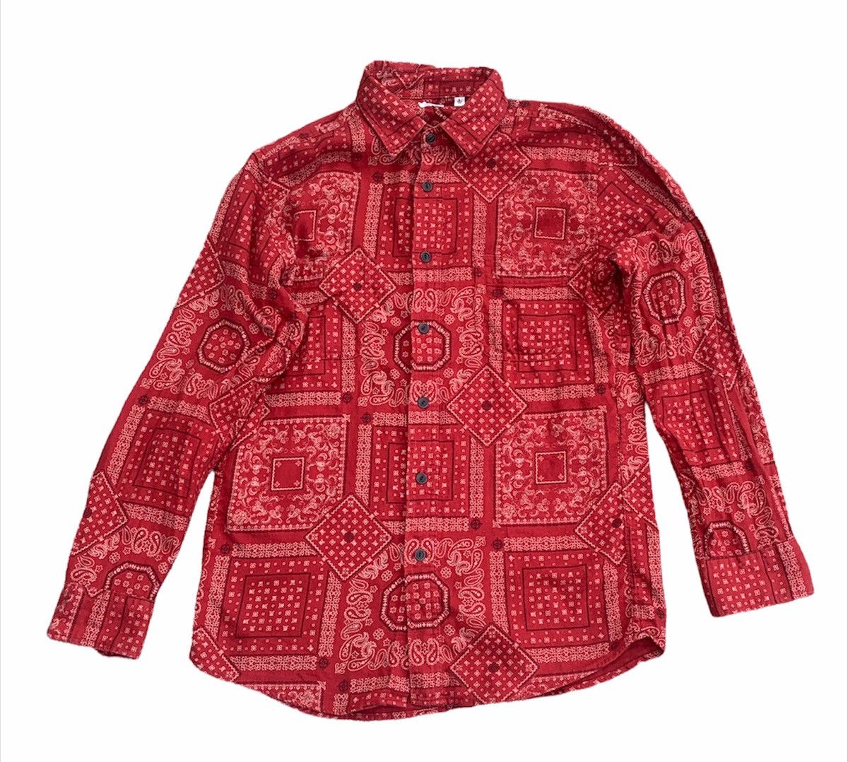 Flannel × Japanese Brand UT Japan bandana red flannel likes Kapital Size US L / EU 52-54 / 3 - 1 Thumbnail