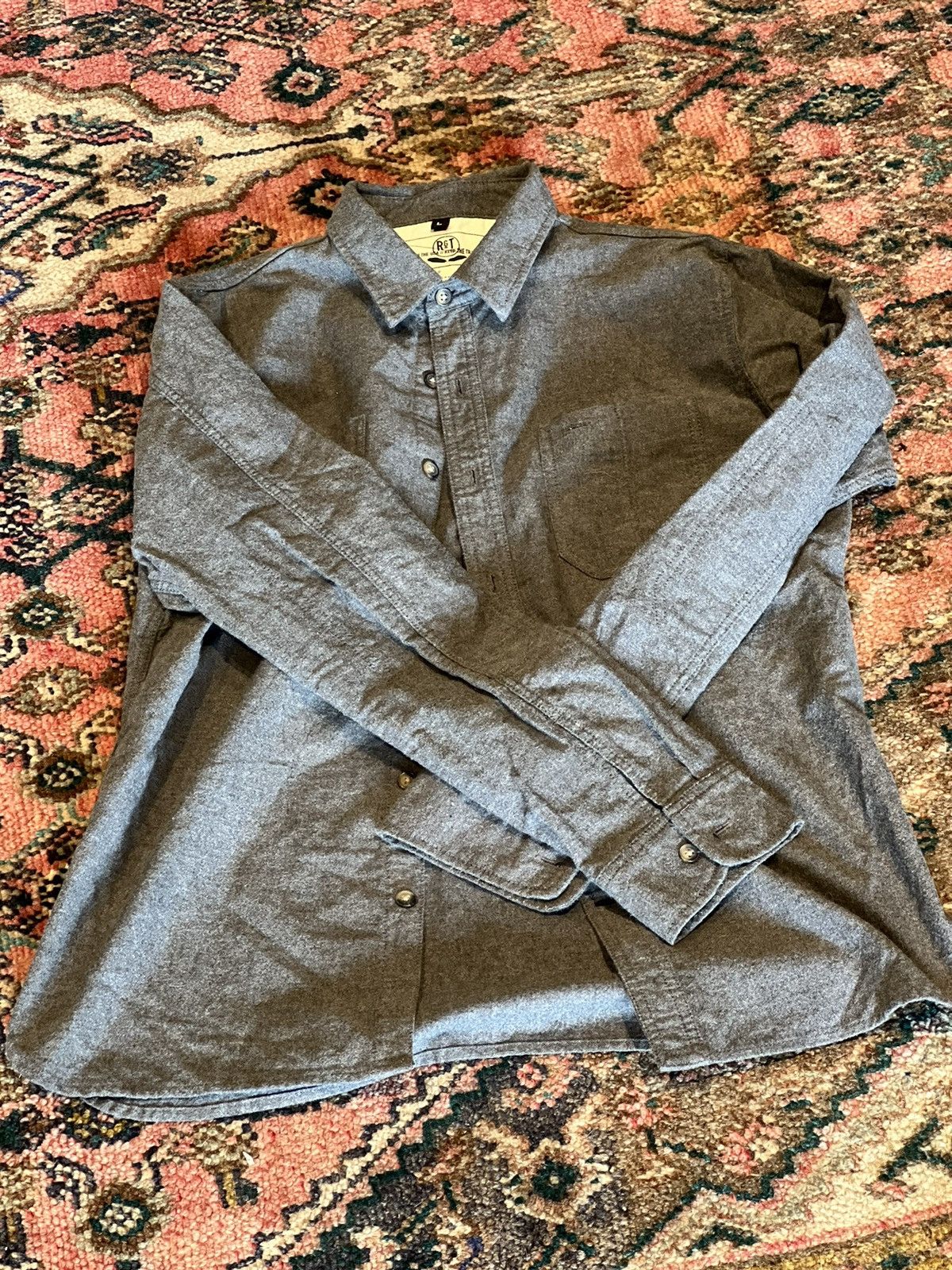Nice grey lightweight flannel