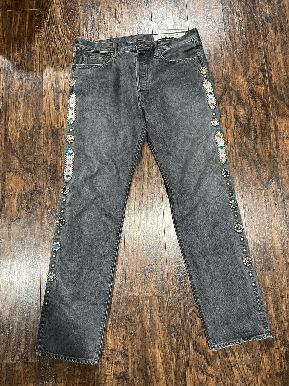 Kapital Kapital Gemstone Gem Stud Monkey Cisco Jeans | Grailed