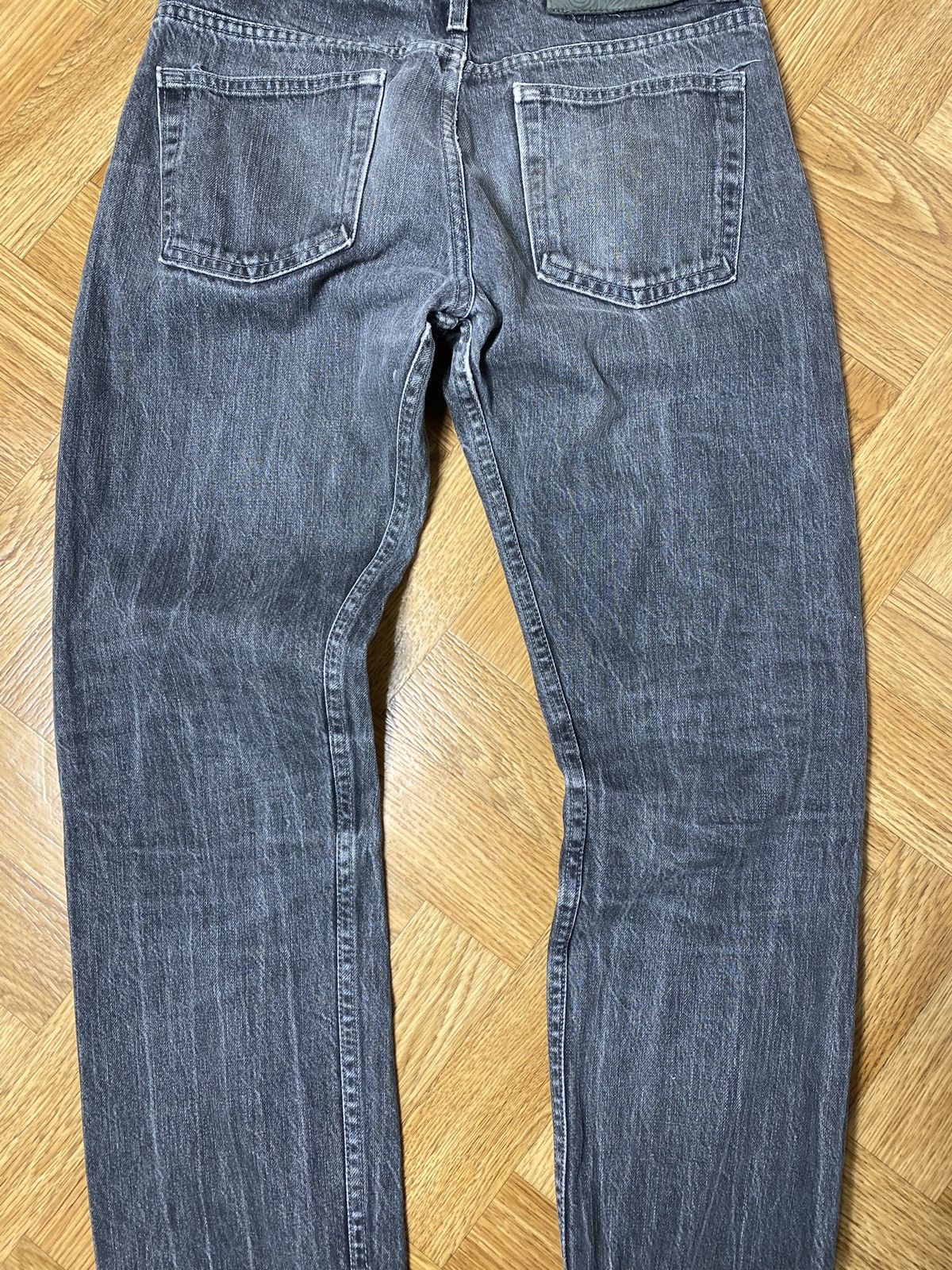Naked & Famous Naked and Famous black selvidge distressed jeans size 31 Size US 31 - 5 Thumbnail