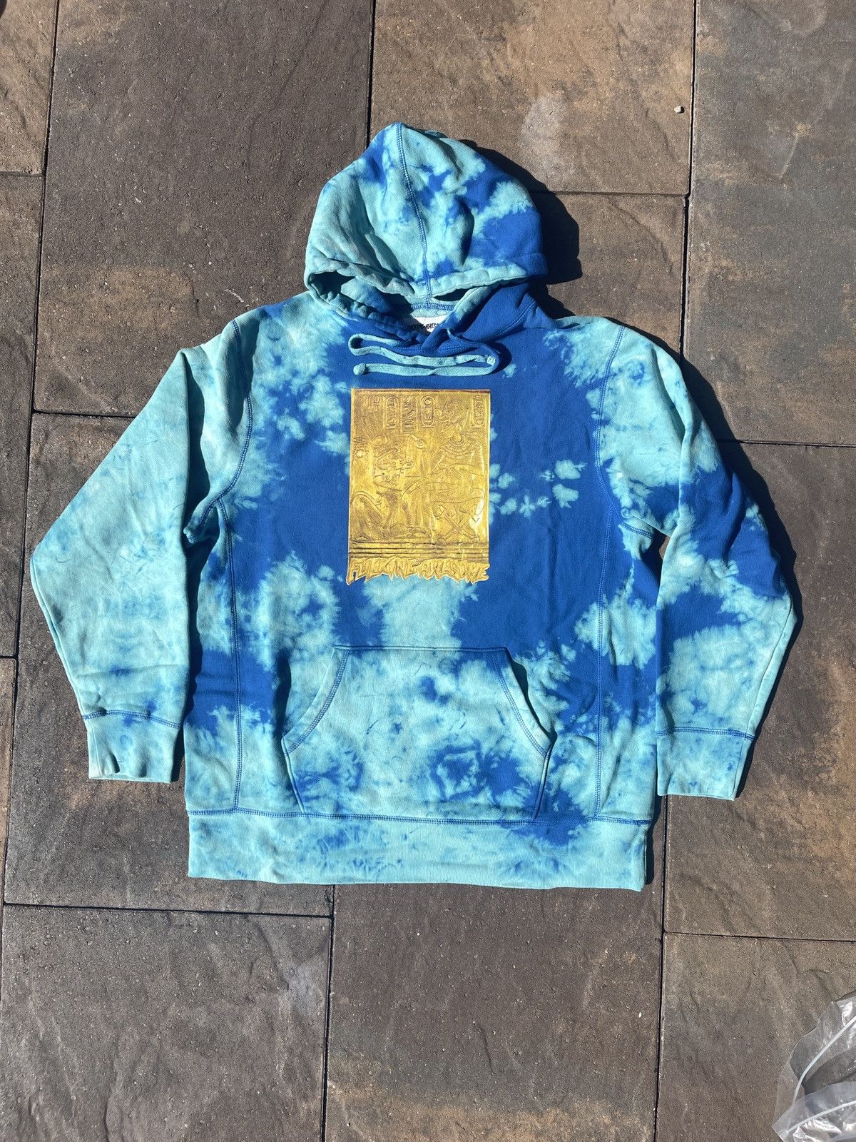 Fucking Awesome Gold Hieroglyphic hoodie (Bomba Royal) Size US L / EU 52-54 / 3 - 2 Thumbnail