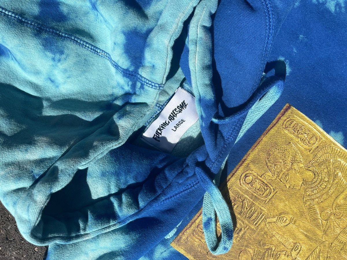Fucking Awesome Gold Hieroglyphic hoodie (Bomba Royal) Size US L / EU 52-54 / 3 - 3 Thumbnail