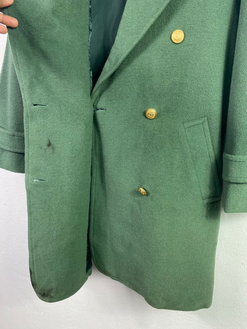 Burberry VINTAGE BURBERRYS PEACOAT WOOL JACKET Size US L / EU 52-54 / 3 - 13 Thumbnail