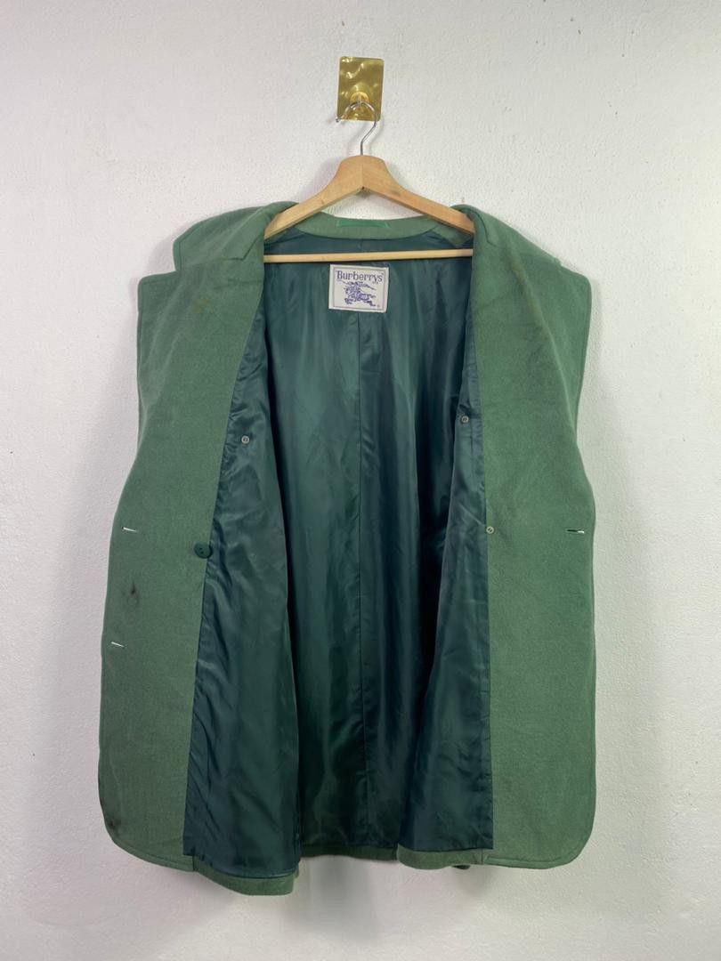 Burberry VINTAGE BURBERRYS PEACOAT WOOL JACKET Size US L / EU 52-54 / 3 - 14 Thumbnail