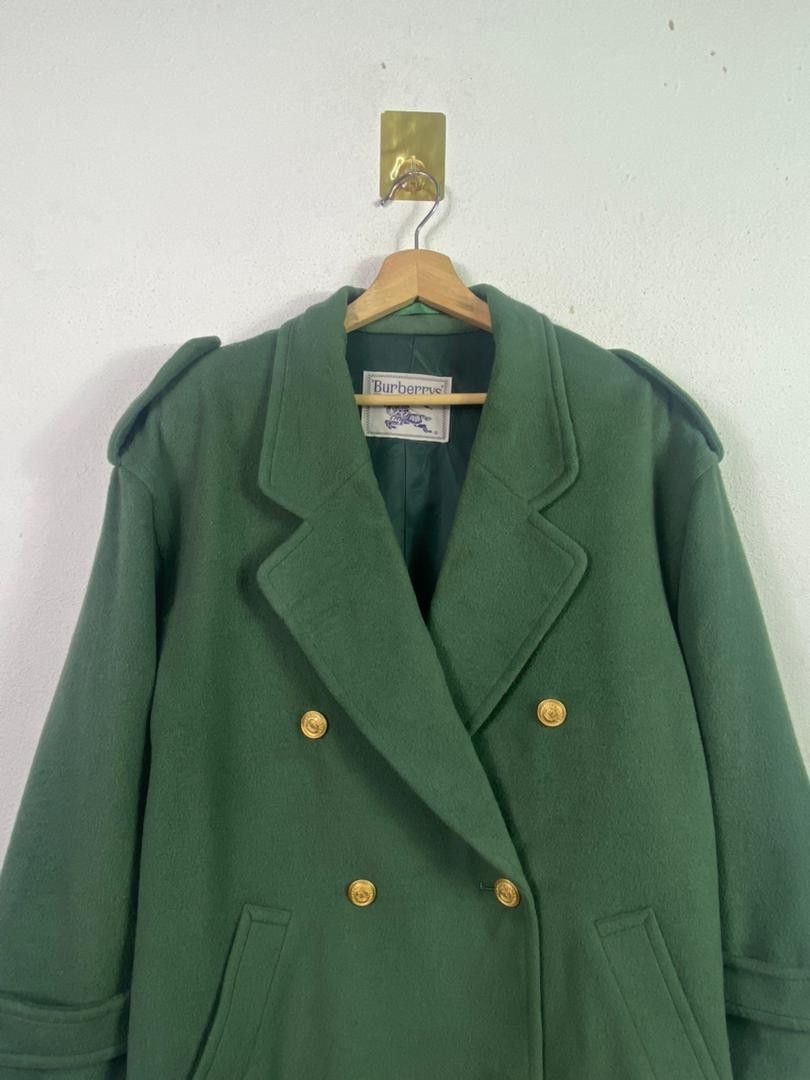 Burberry VINTAGE BURBERRYS PEACOAT WOOL JACKET Size US L / EU 52-54 / 3 - 2 Thumbnail
