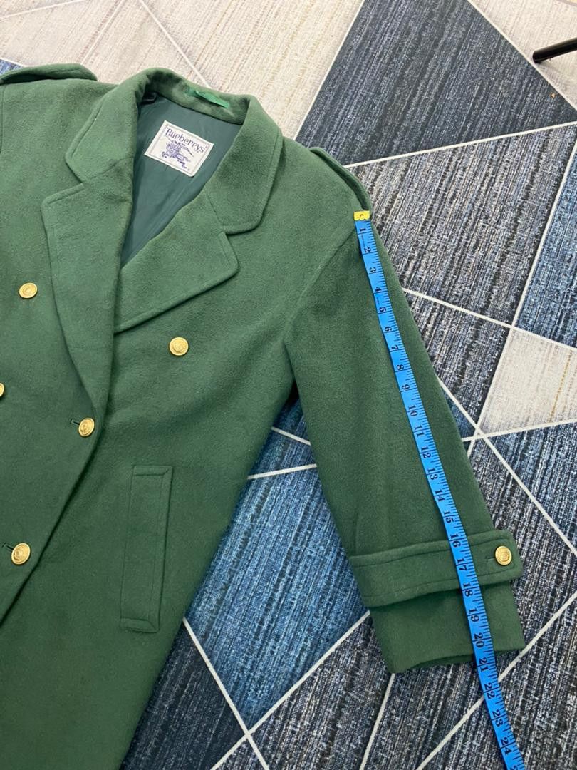 Burberry VINTAGE BURBERRYS PEACOAT WOOL JACKET Size US L / EU 52-54 / 3 - 19 Thumbnail