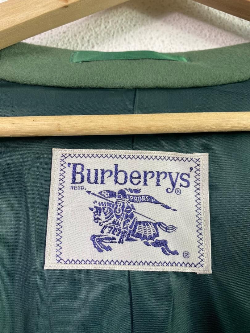 Burberry VINTAGE BURBERRYS PEACOAT WOOL JACKET Size US L / EU 52-54 / 3 - 15 Thumbnail