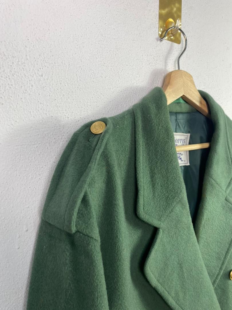 Burberry VINTAGE BURBERRYS PEACOAT WOOL JACKET Size US L / EU 52-54 / 3 - 5 Thumbnail