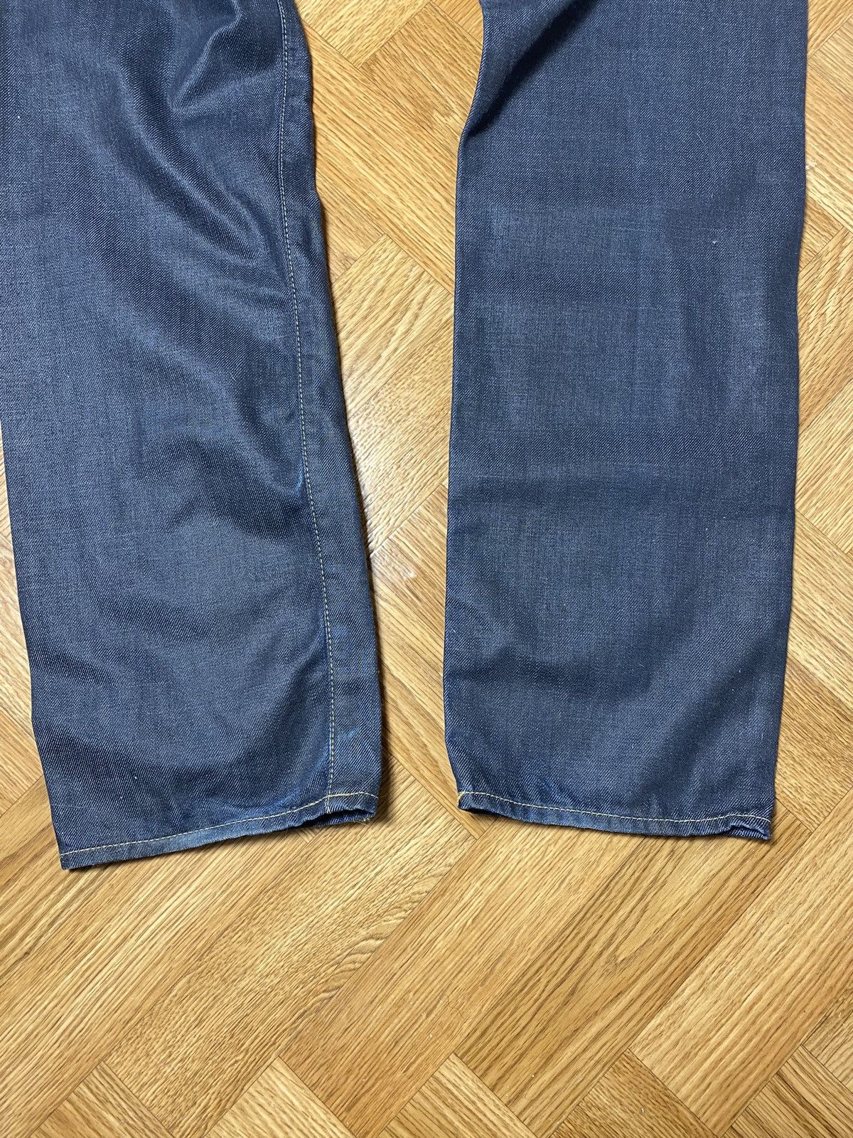 Edwin × Japanese Brand × Jean Vintage Edwin ED-67 regular fit waxed jeans size 34 Size US 34 / EU 50 - 6 Thumbnail