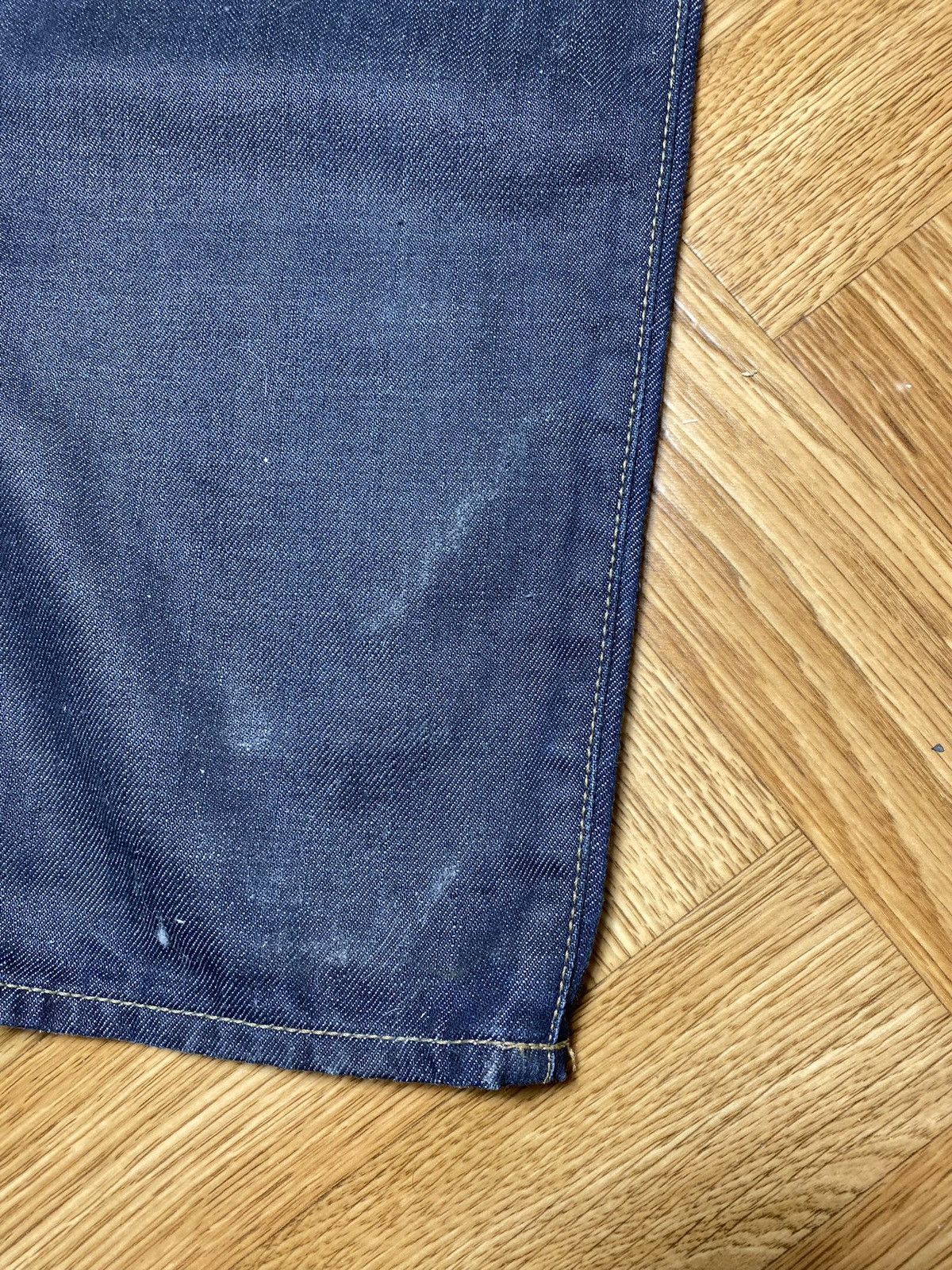 Edwin × Japanese Brand × Jean Vintage Edwin ED-67 regular fit waxed jeans size 34 Size US 34 / EU 50 - 16 Thumbnail