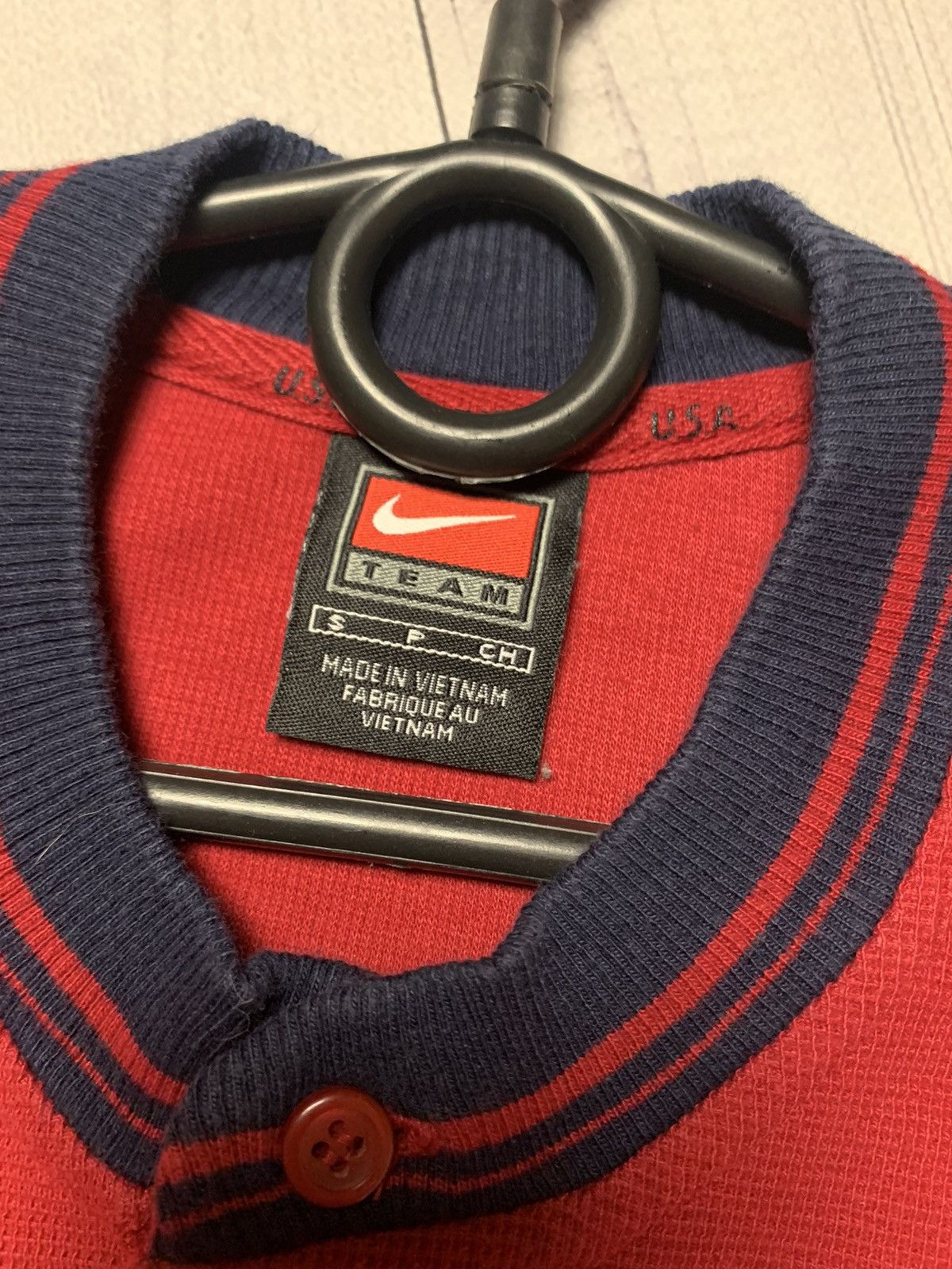 Nike × Vintage Vintage Nike USA sweatshirt long sleeve logo size S Size US S / EU 44-46 / 1 - 4 Thumbnail