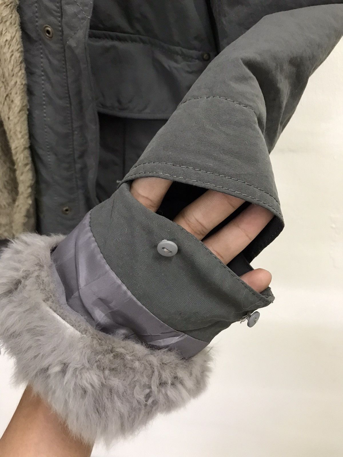 Yohji Yamamoto Ined Homme Yohji Yamamoto Parka Jacket Removeable Fur Size US M / EU 48-50 / 2 - 13 Thumbnail