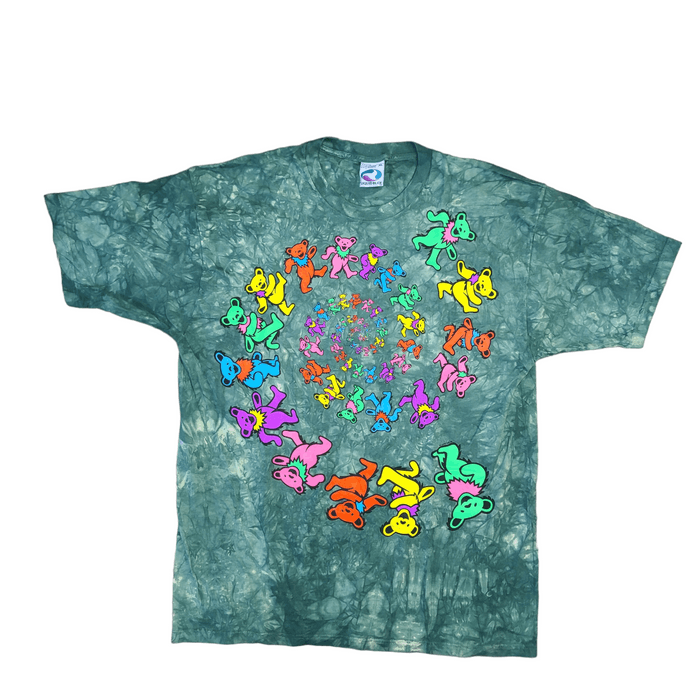 Liquid Blue Vintage 95 Grateful Dead Liquid Blue Dancing Bear Spiral ...