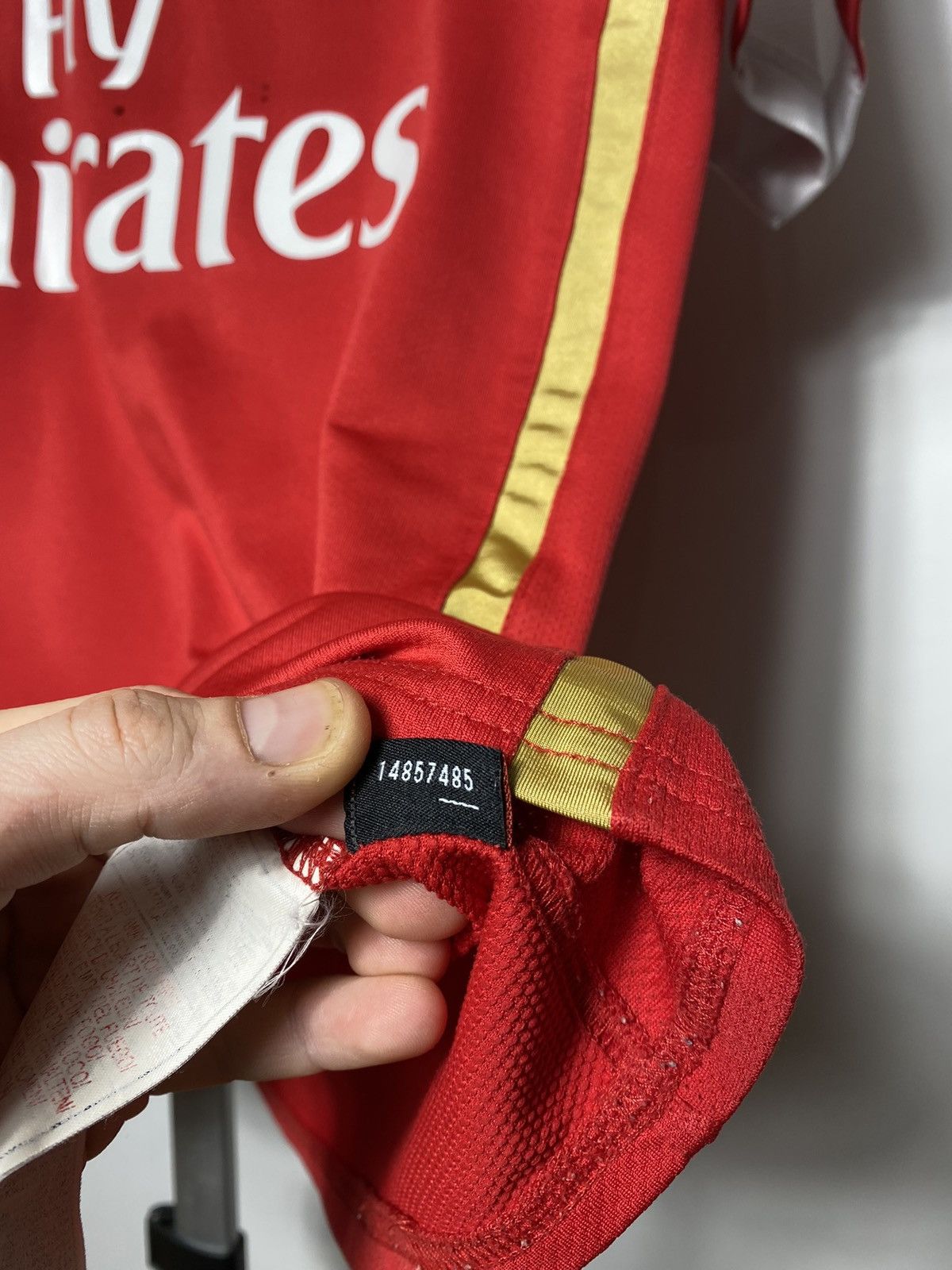 Nike × Vintage Vintage Nike Arsenal red jersey size Xl Size US XL / EU 56 / 4 - 10 Thumbnail